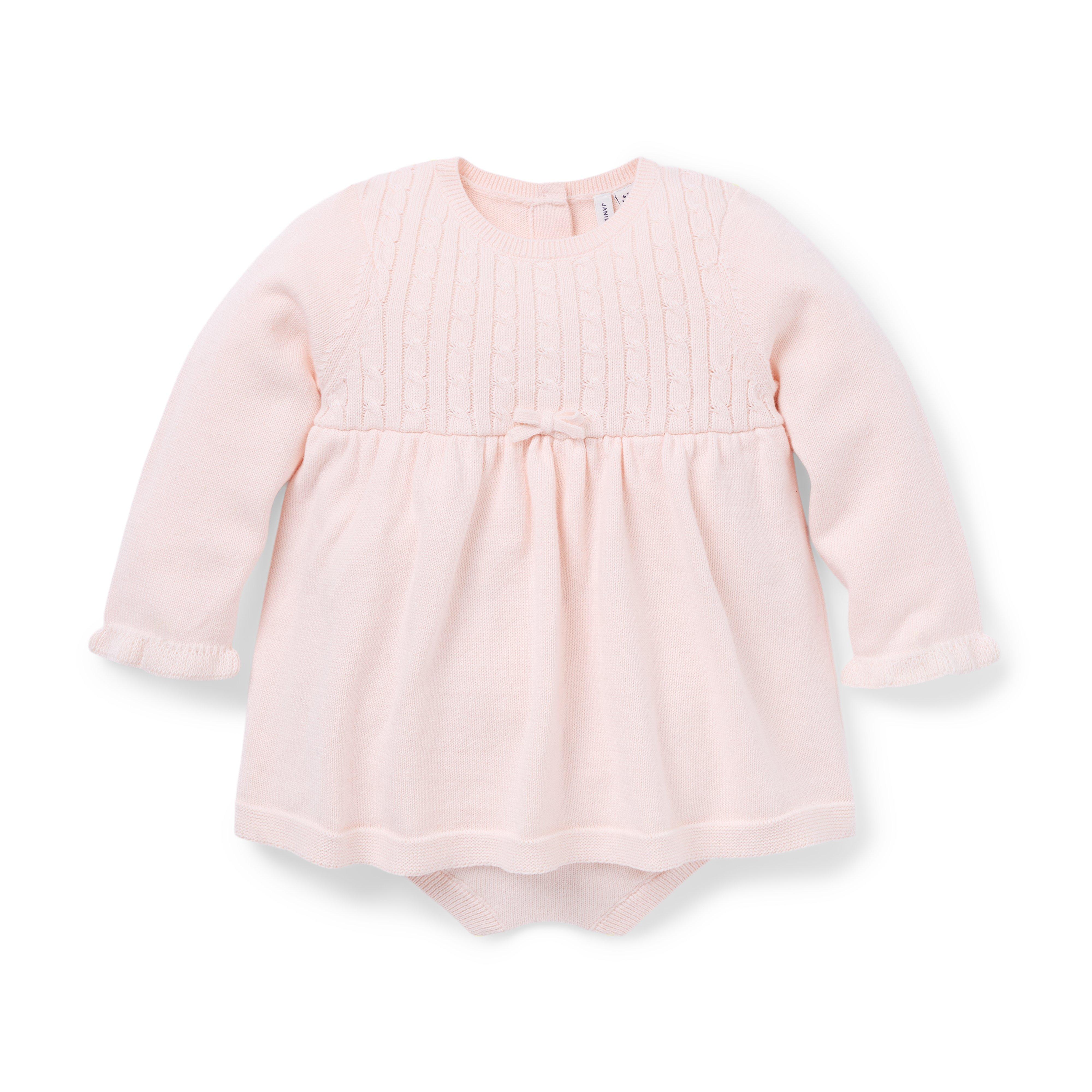 Baby Cable Knit Romper