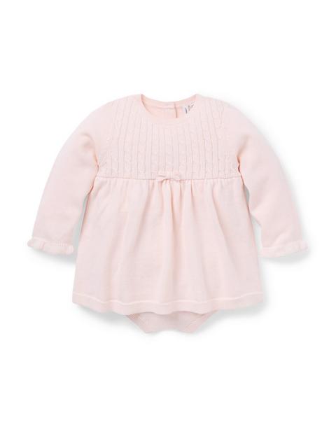 Baby Cable Knit Romper