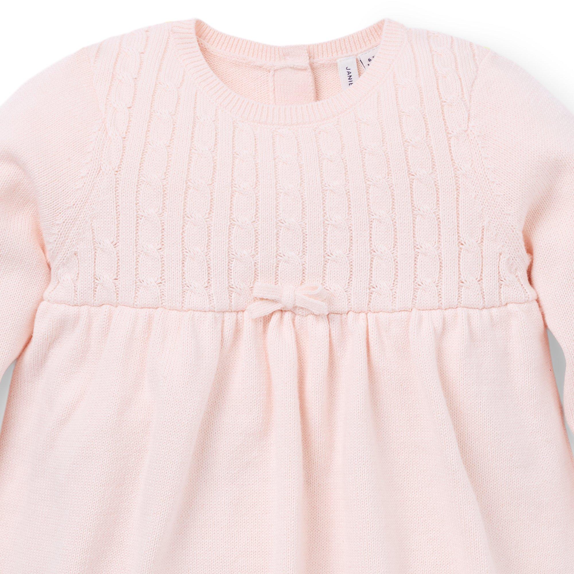 Baby Cable Knit Romper image number 1