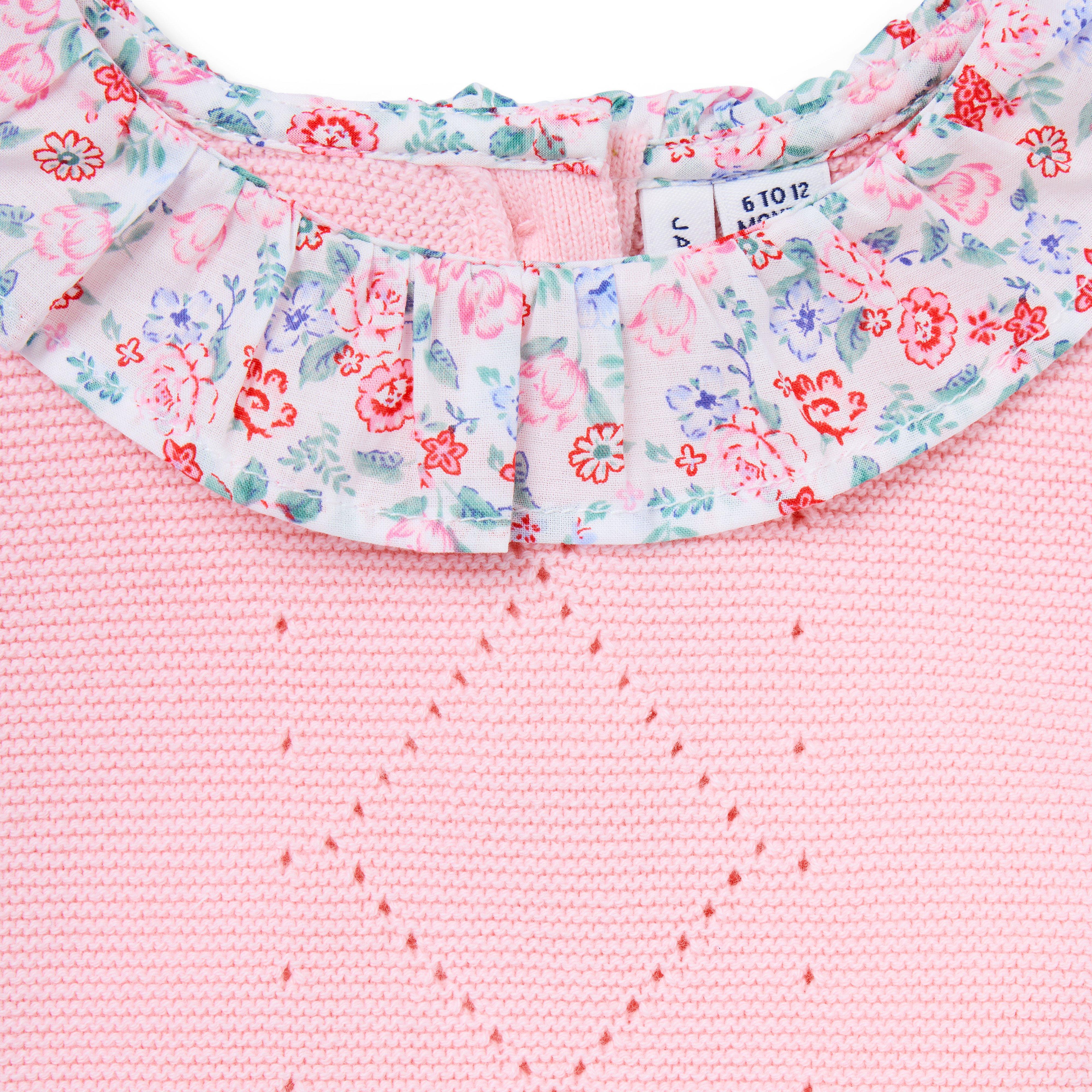 Baby Floral Collar Matching Set image number 1