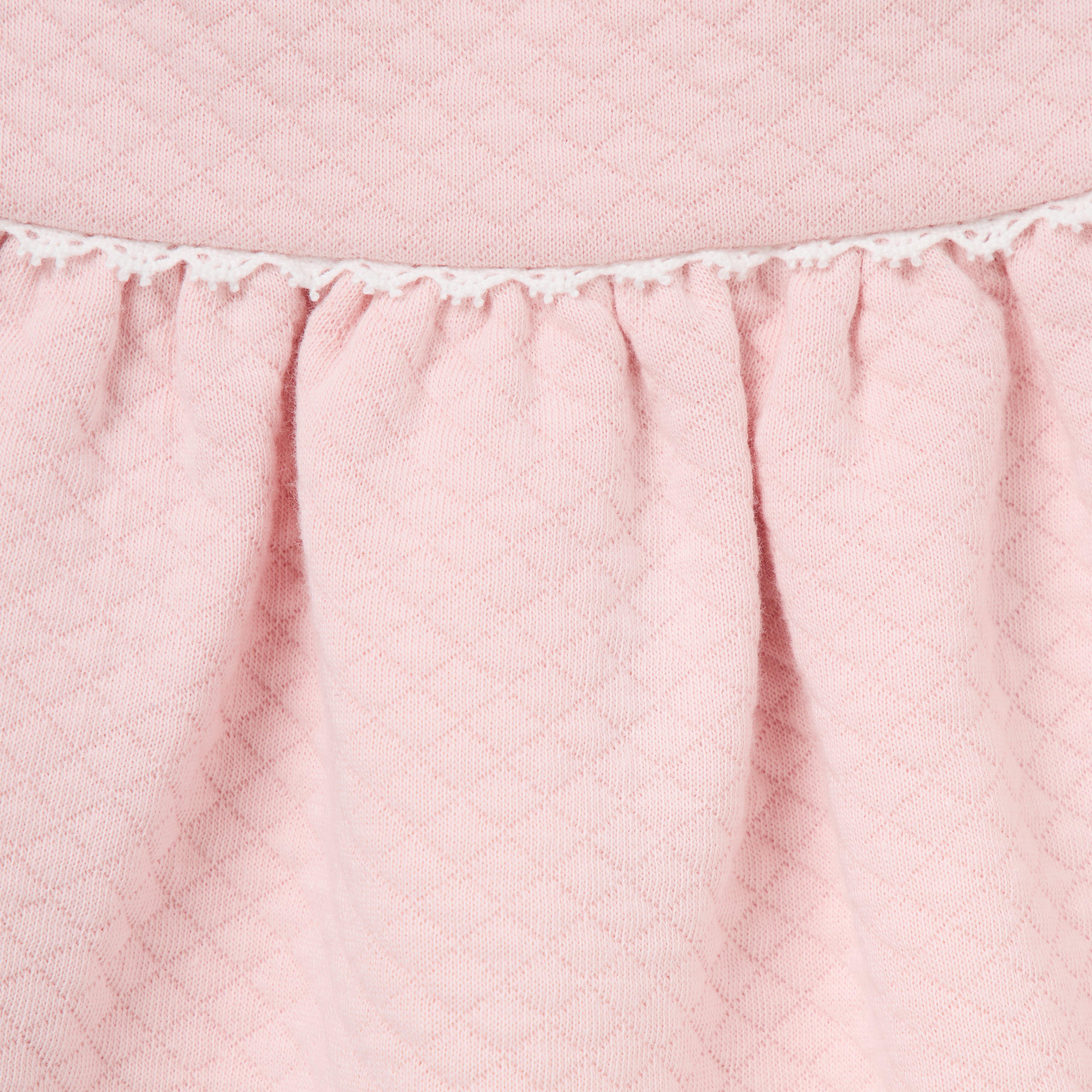 Baby Quilted Puff Sleeve Matching Set image number 1