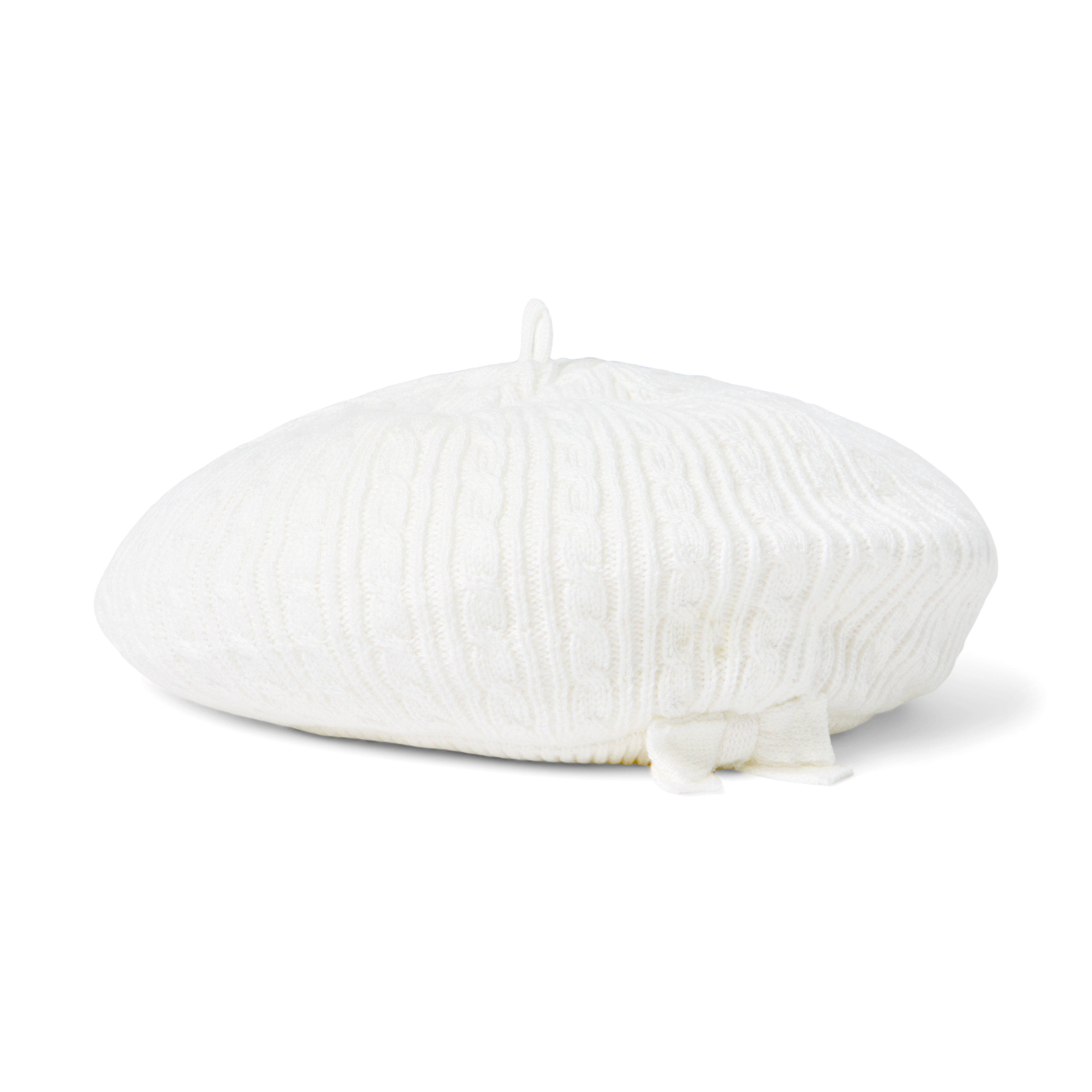Baby Cable Knit Beret