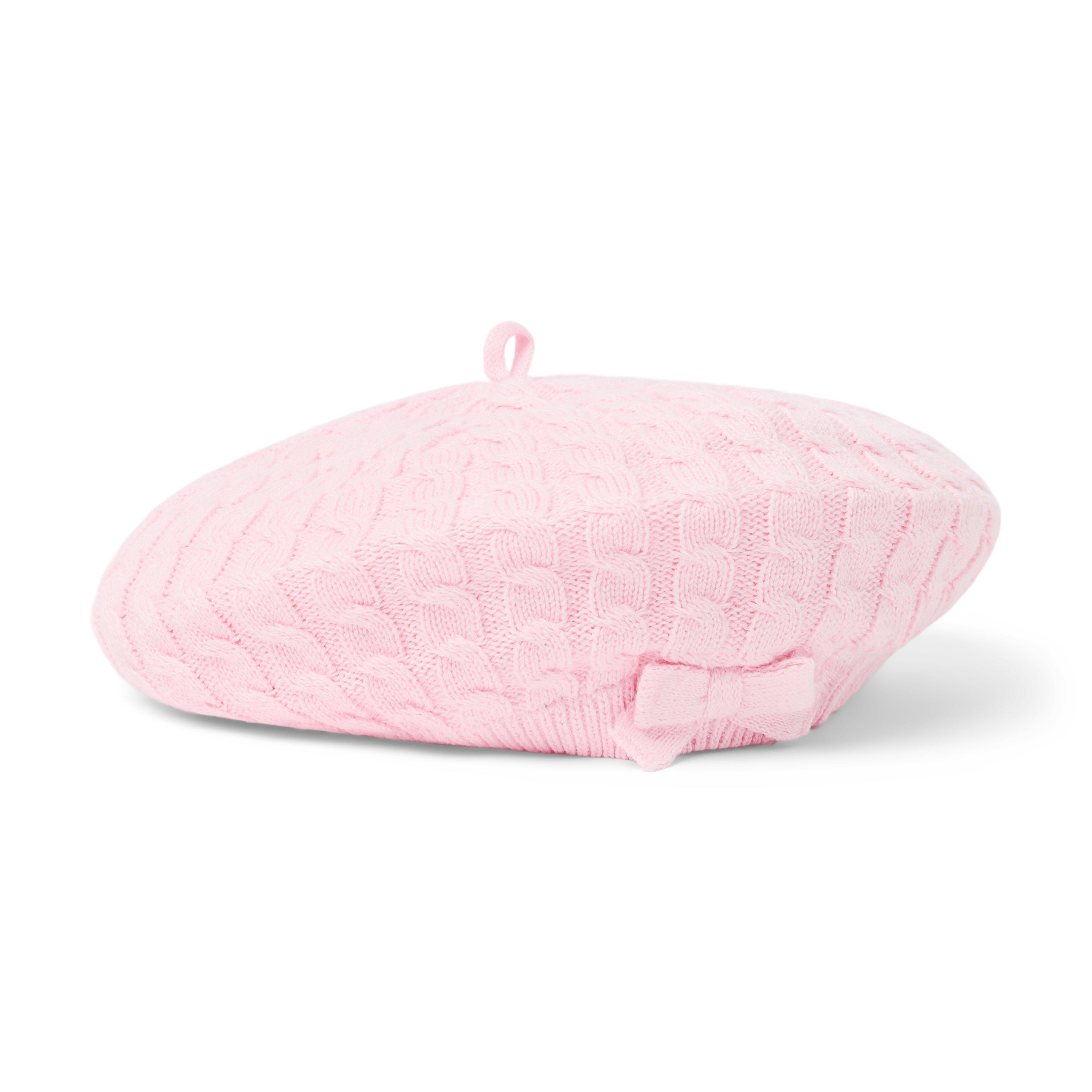 Baby Cable Knit Beret