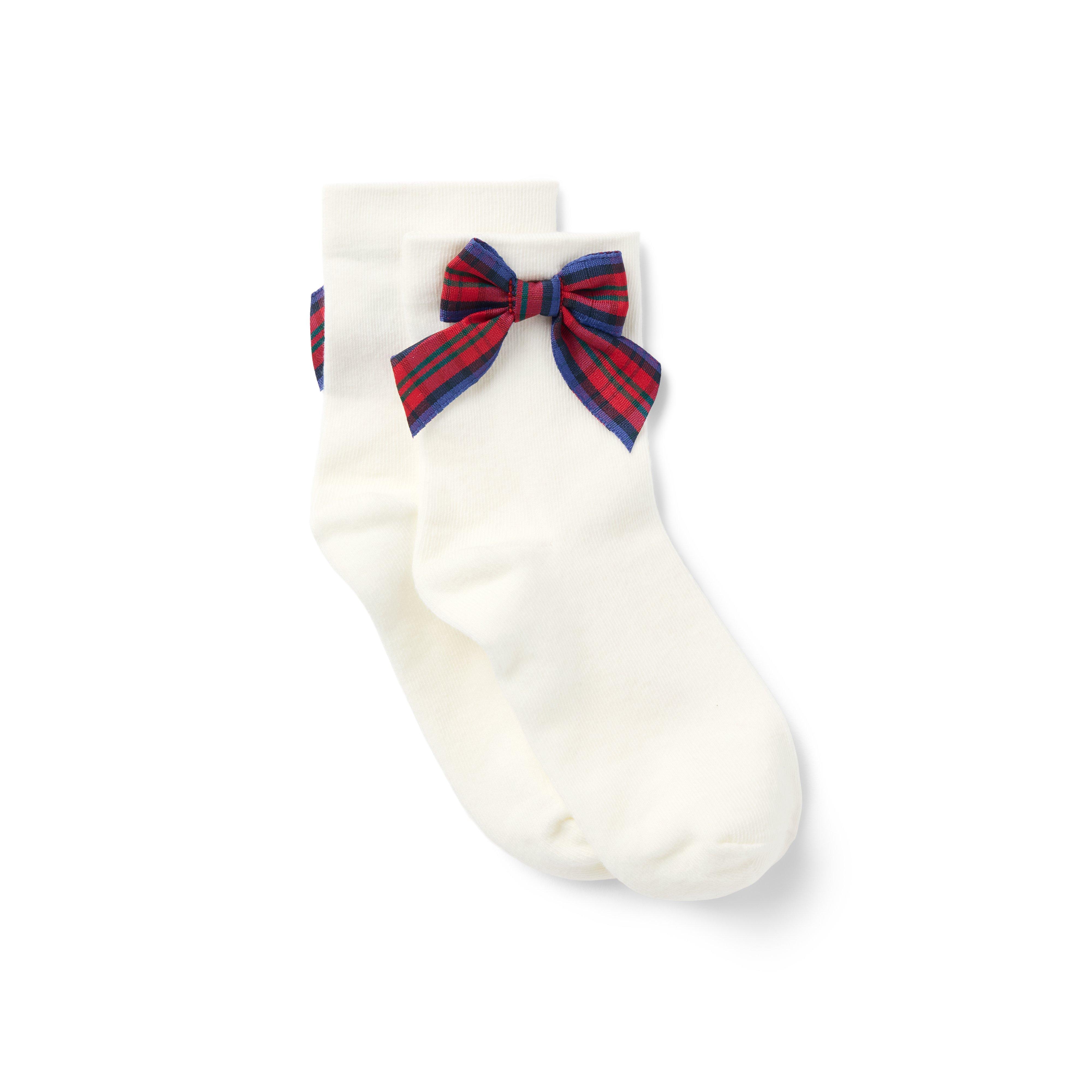 Tartan Bow Sock