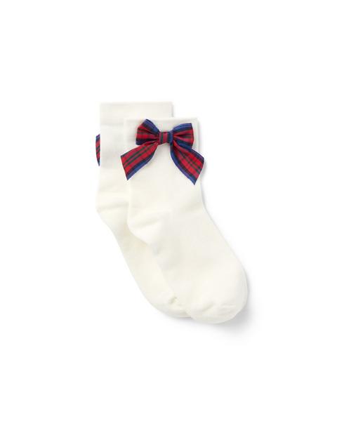 Tartan Bow Sock