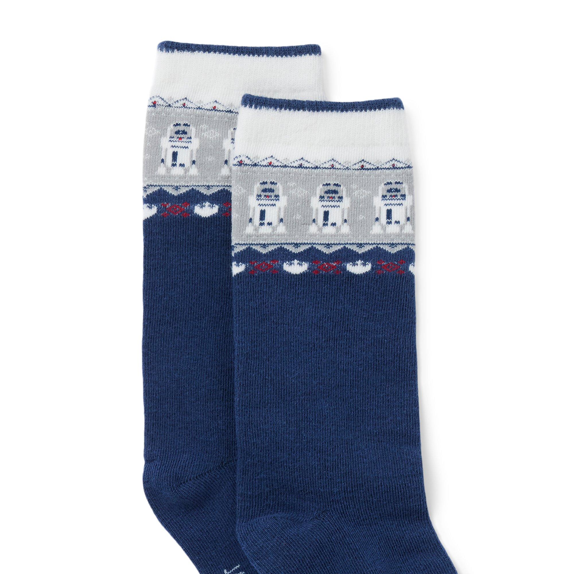 STAR WARS R2-D2 Fair Isle Crew Sock image number 1