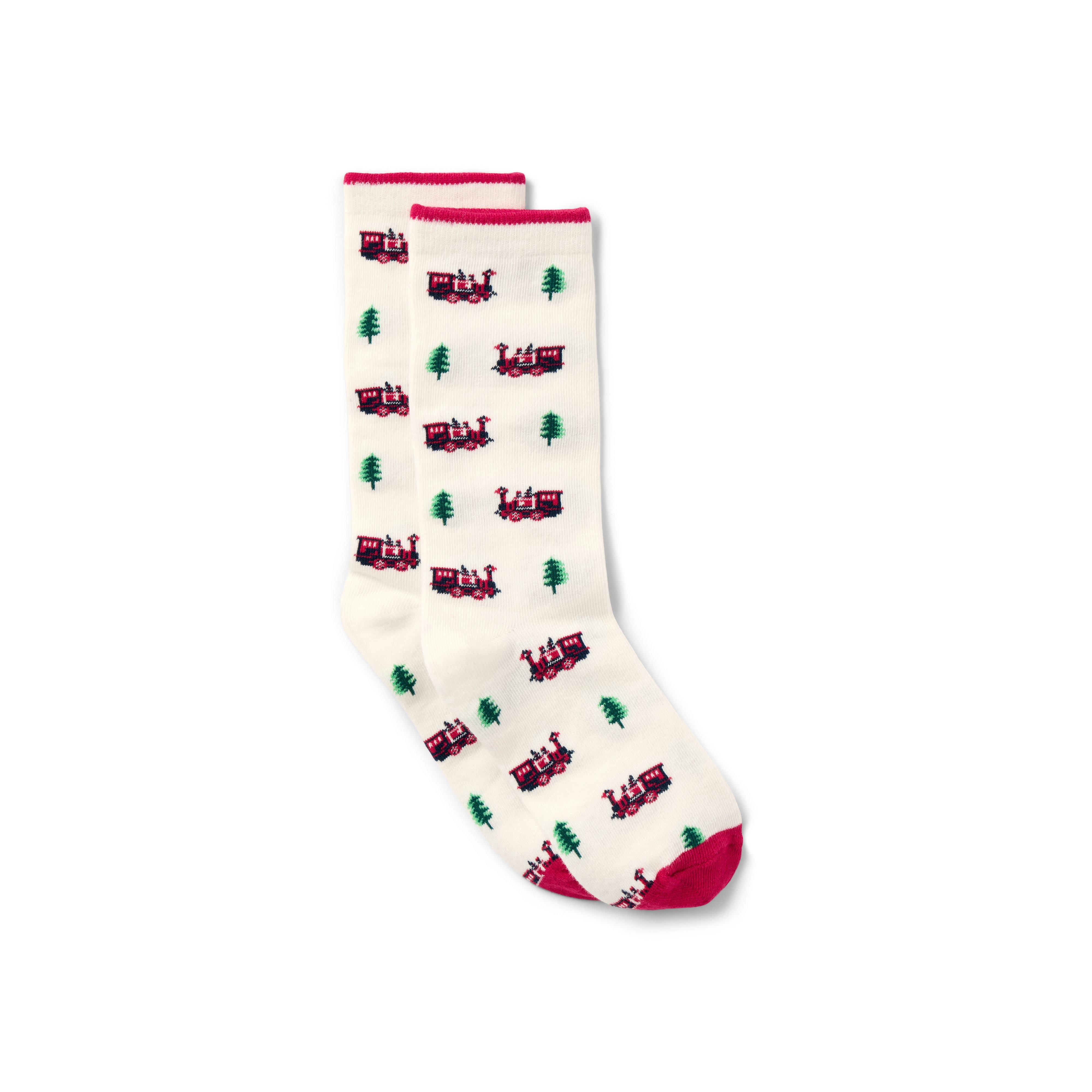 Train Icon Sock