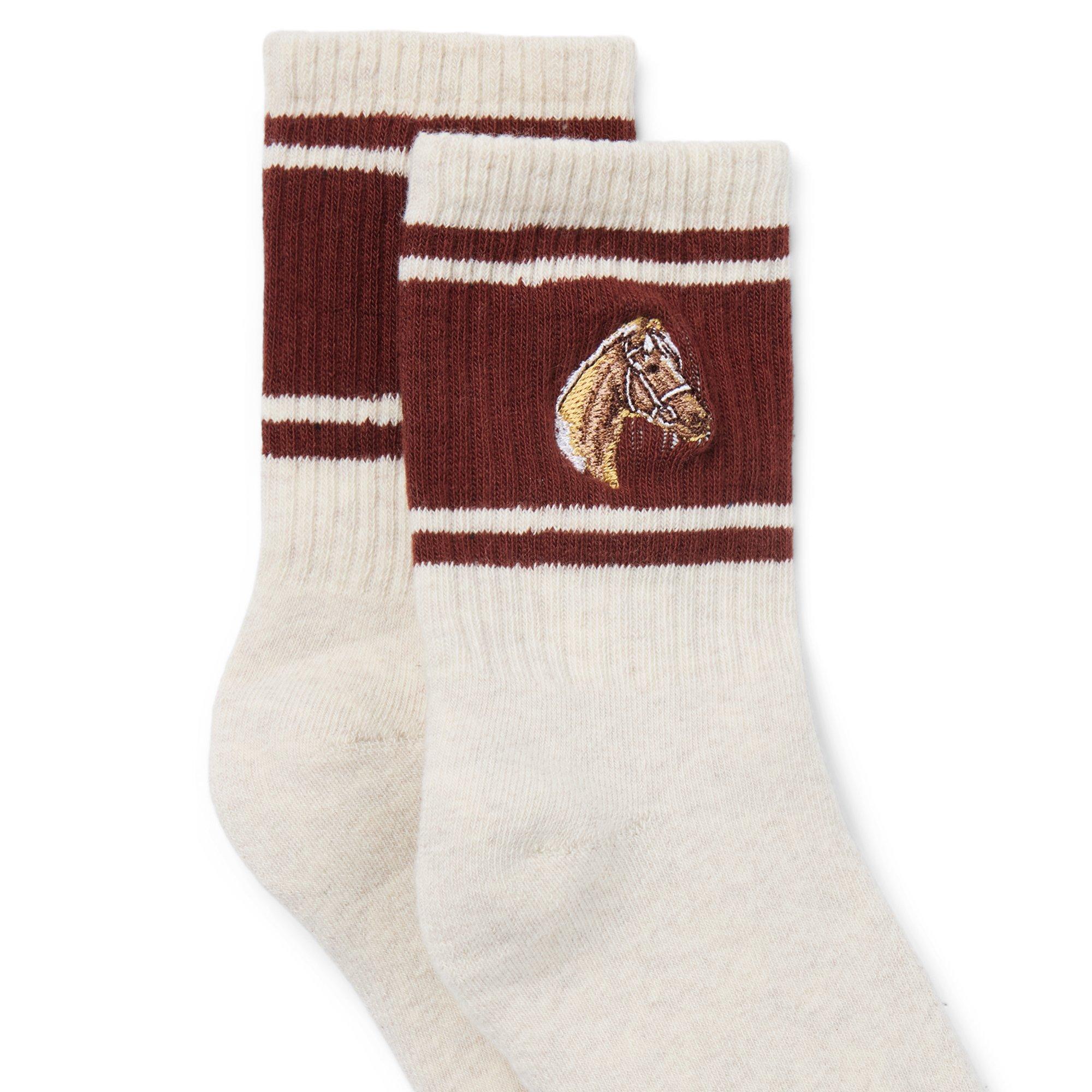Horse Crew Sock image number 1