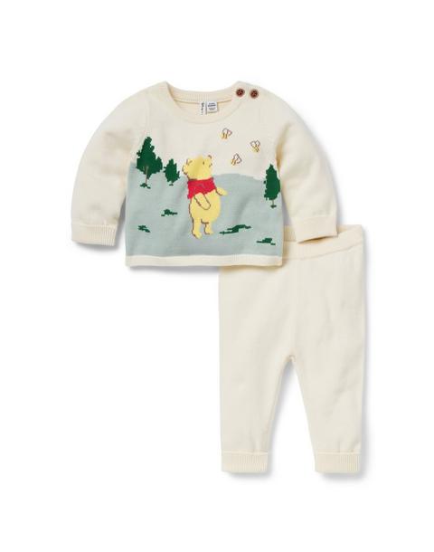 Disney Winnie The Pooh Baby Matching Sweater Set