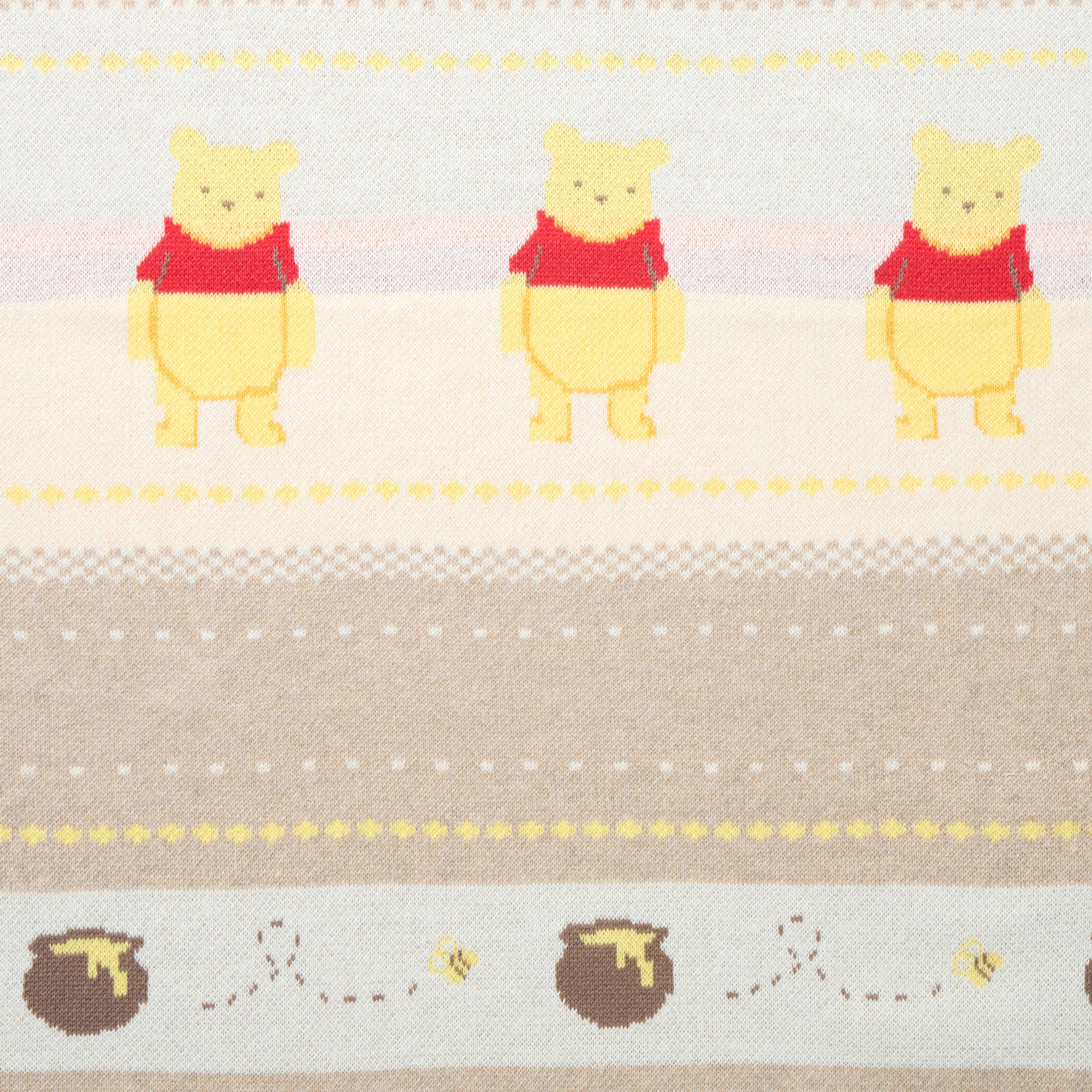 Disney Winnie the Pooh Baby Sweater Blanket image number 1