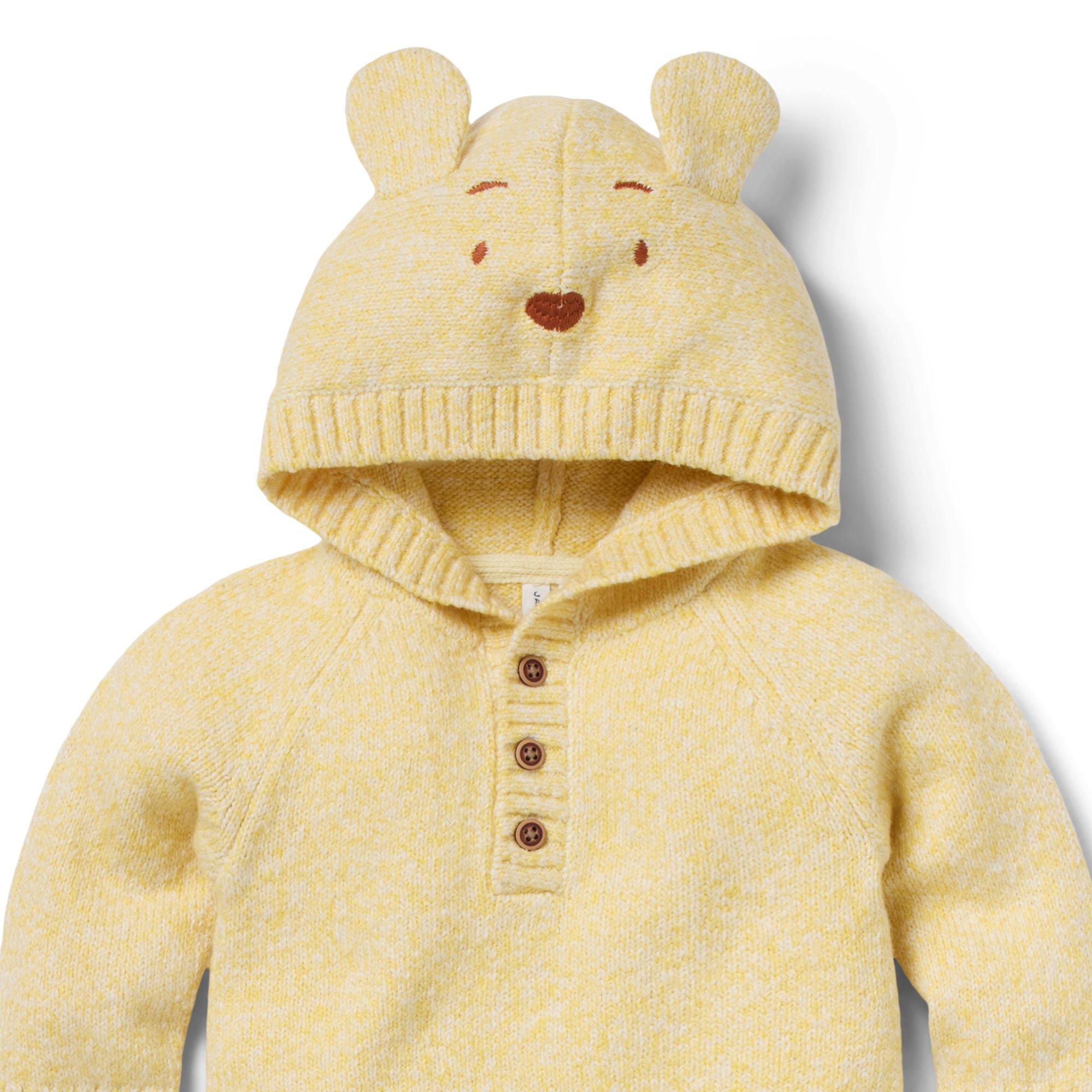 Disney Winnie The Pooh Baby Hooded One-Piece image number 1