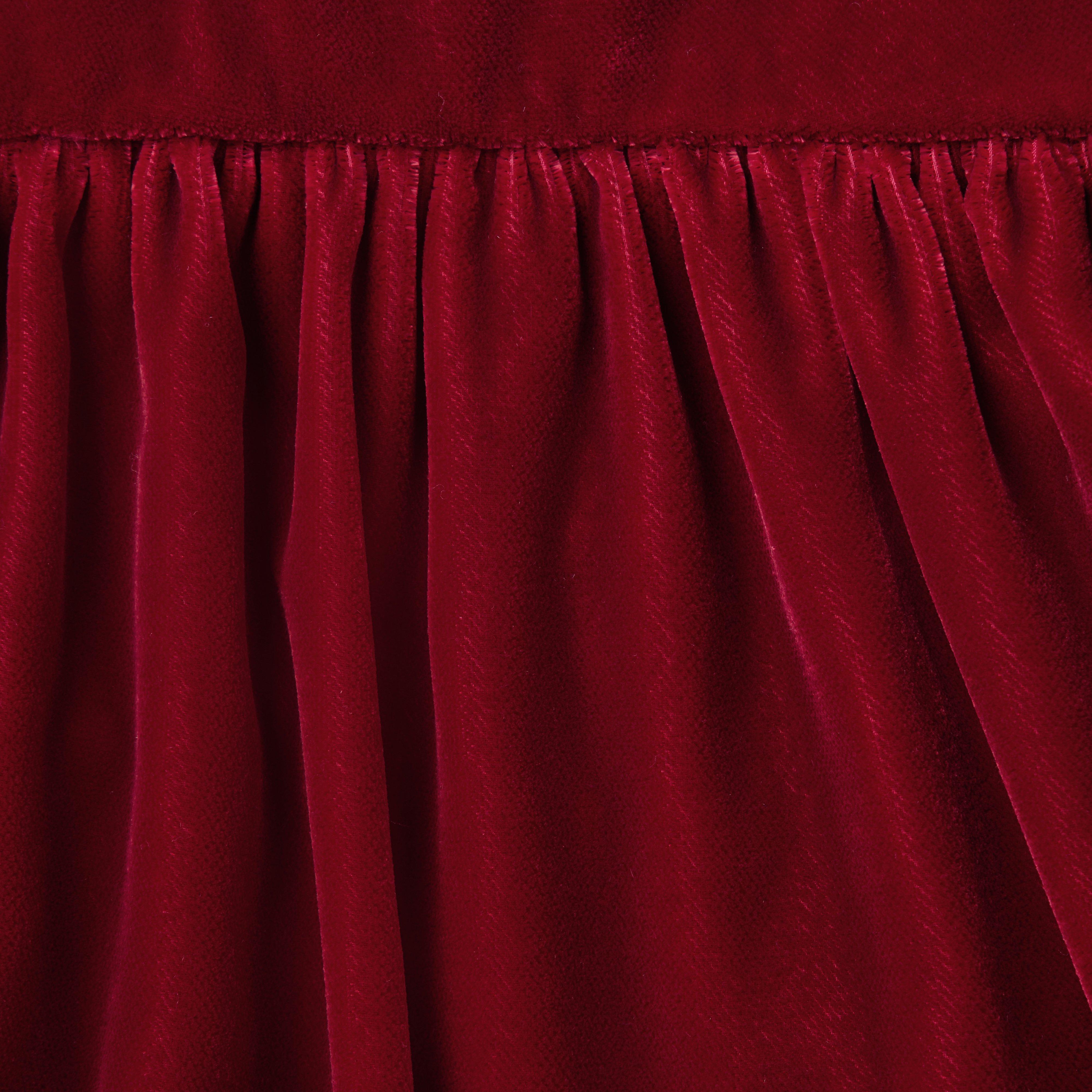The Holiday Velvet Baby Dress image number 1