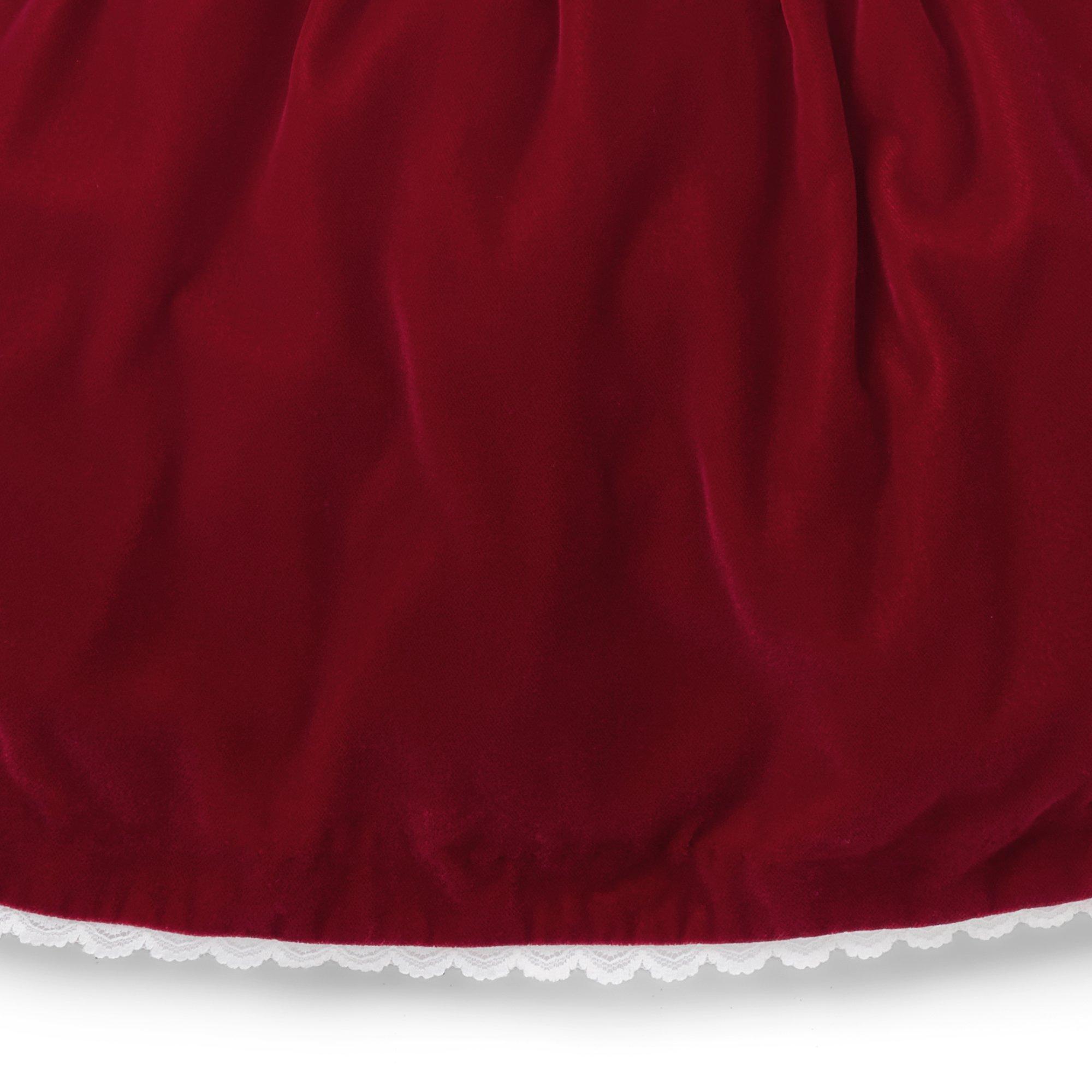 The Holiday Velvet Baby Dress image number 3