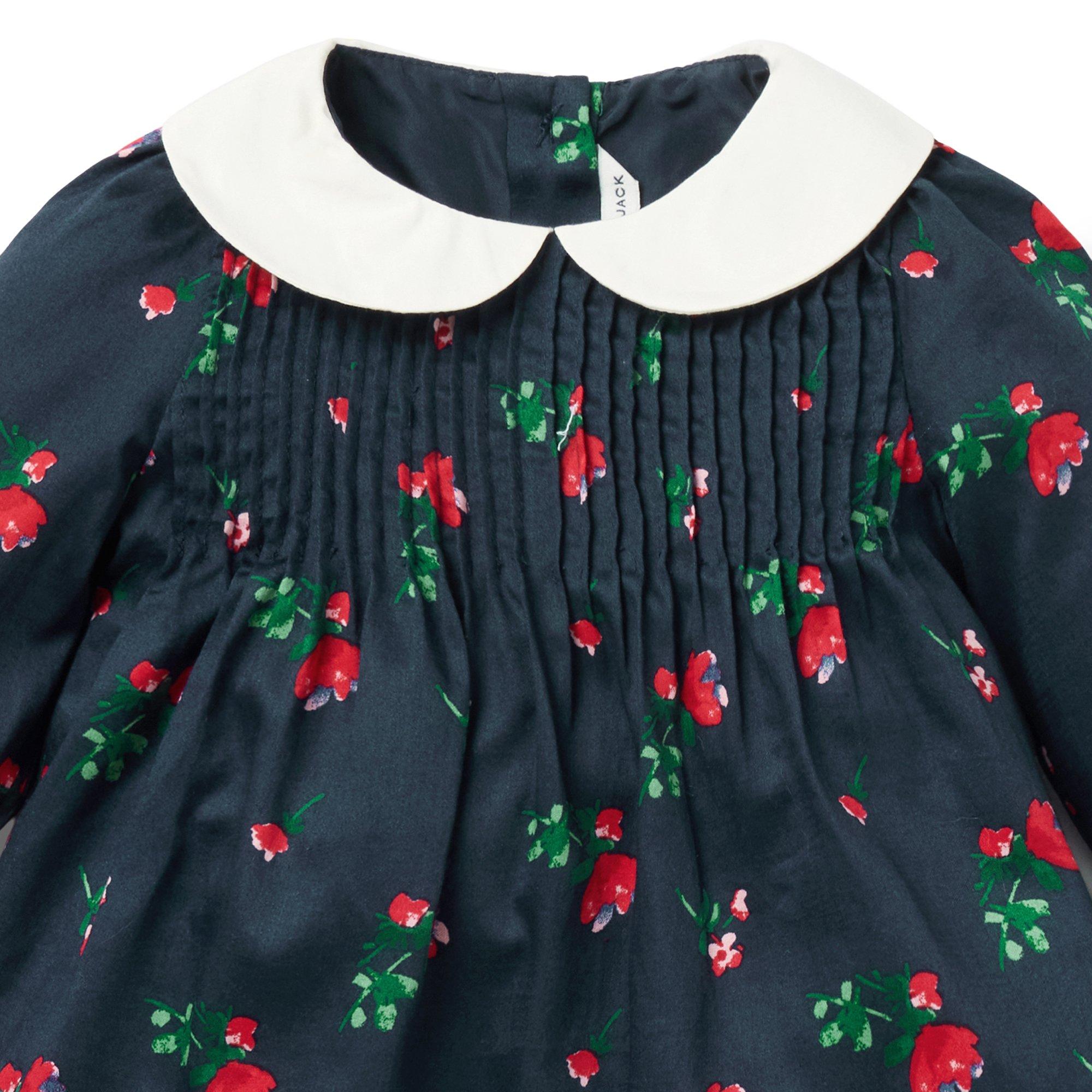 Baby Floral Pintuck Matching Set image number 2