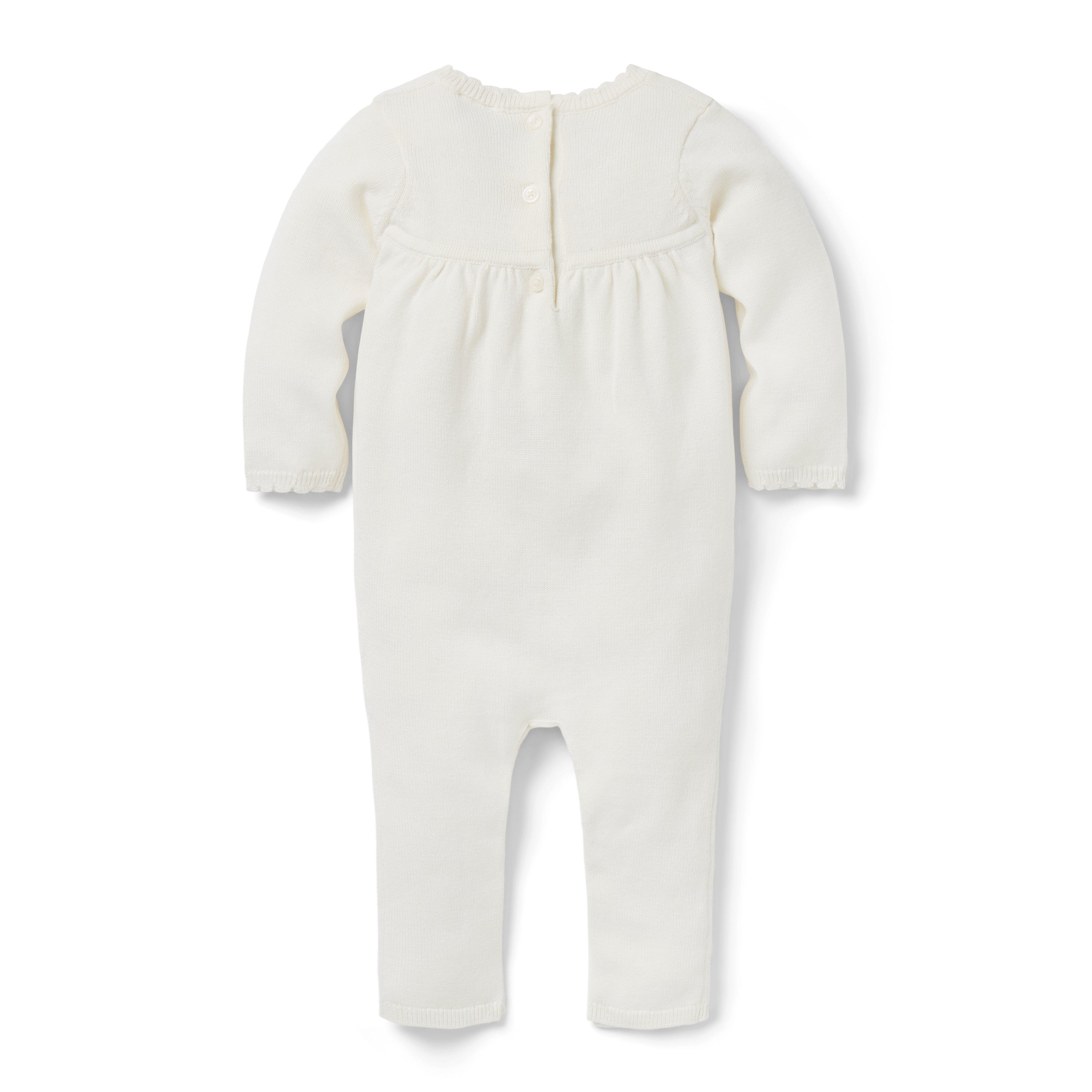 Baby Embroidered Floral One-Piece image number 2