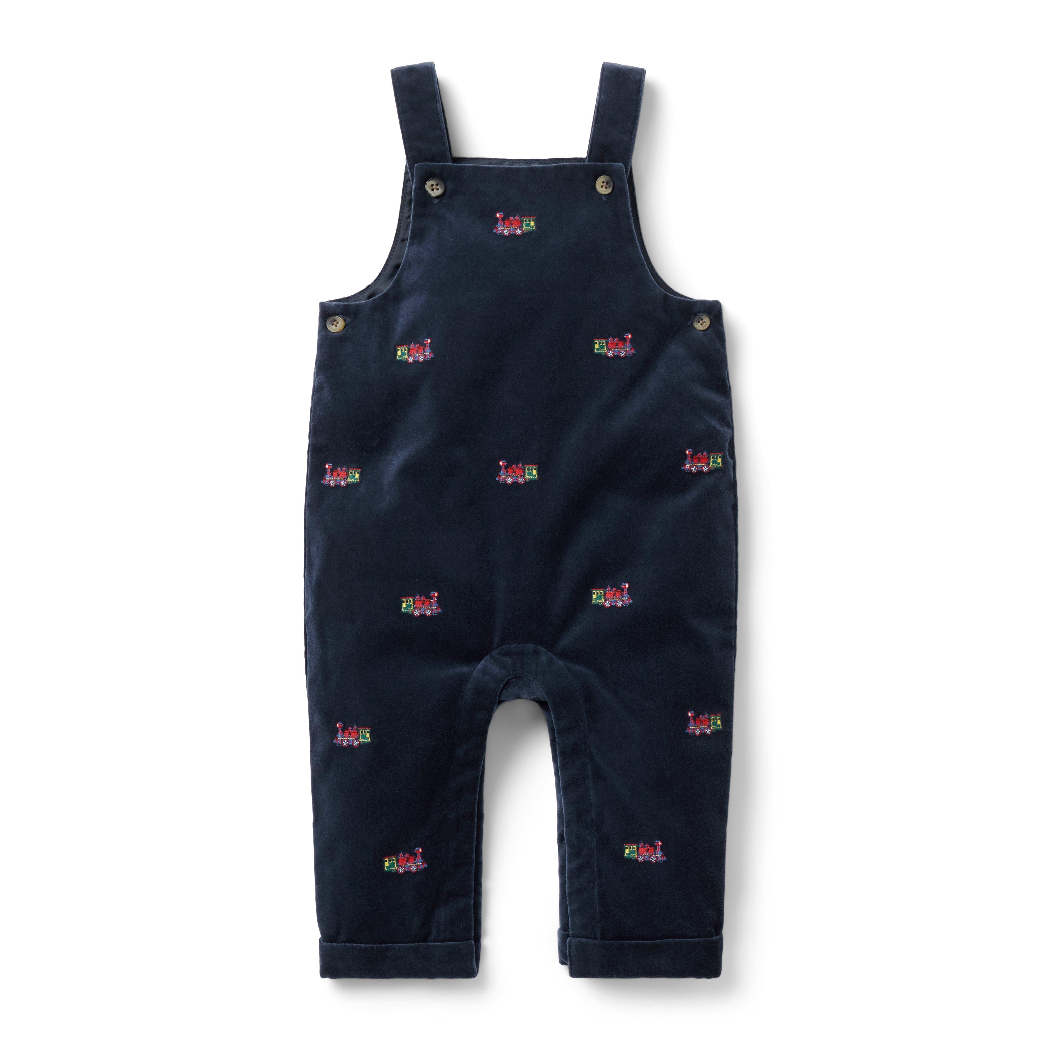 The Holiday Train Baby Overall