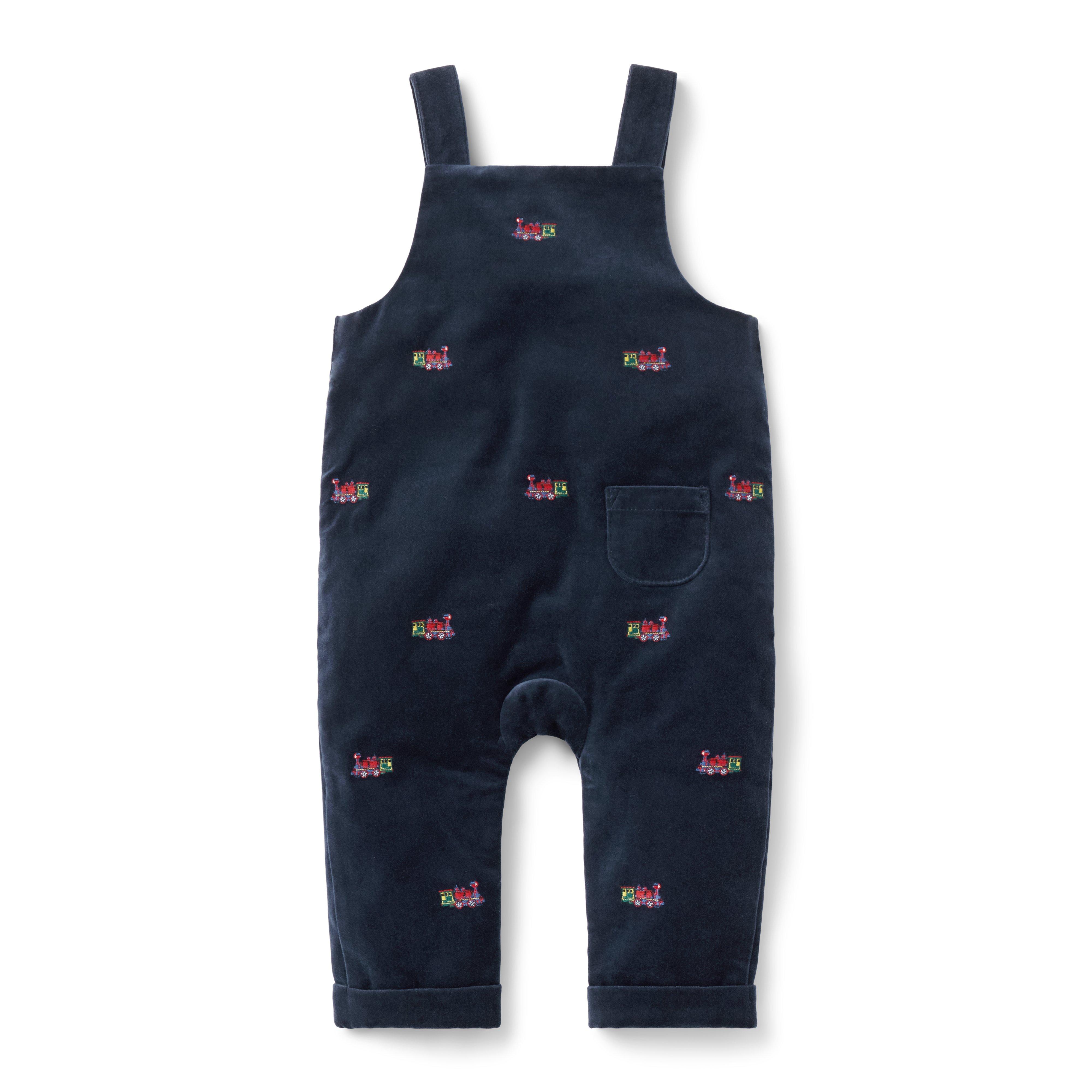The Holiday Train Baby Overall image number 2