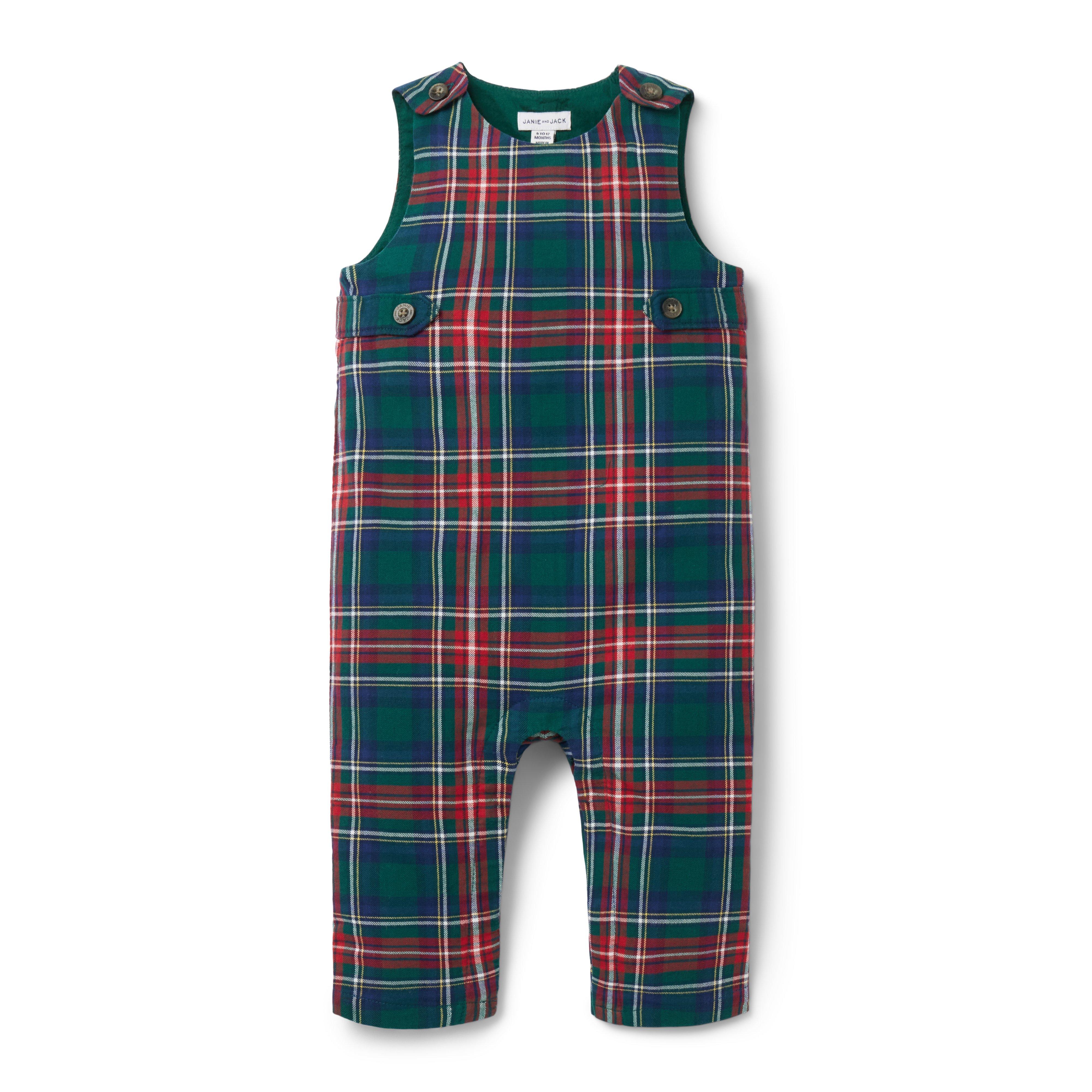 The Tartan Baby Overall