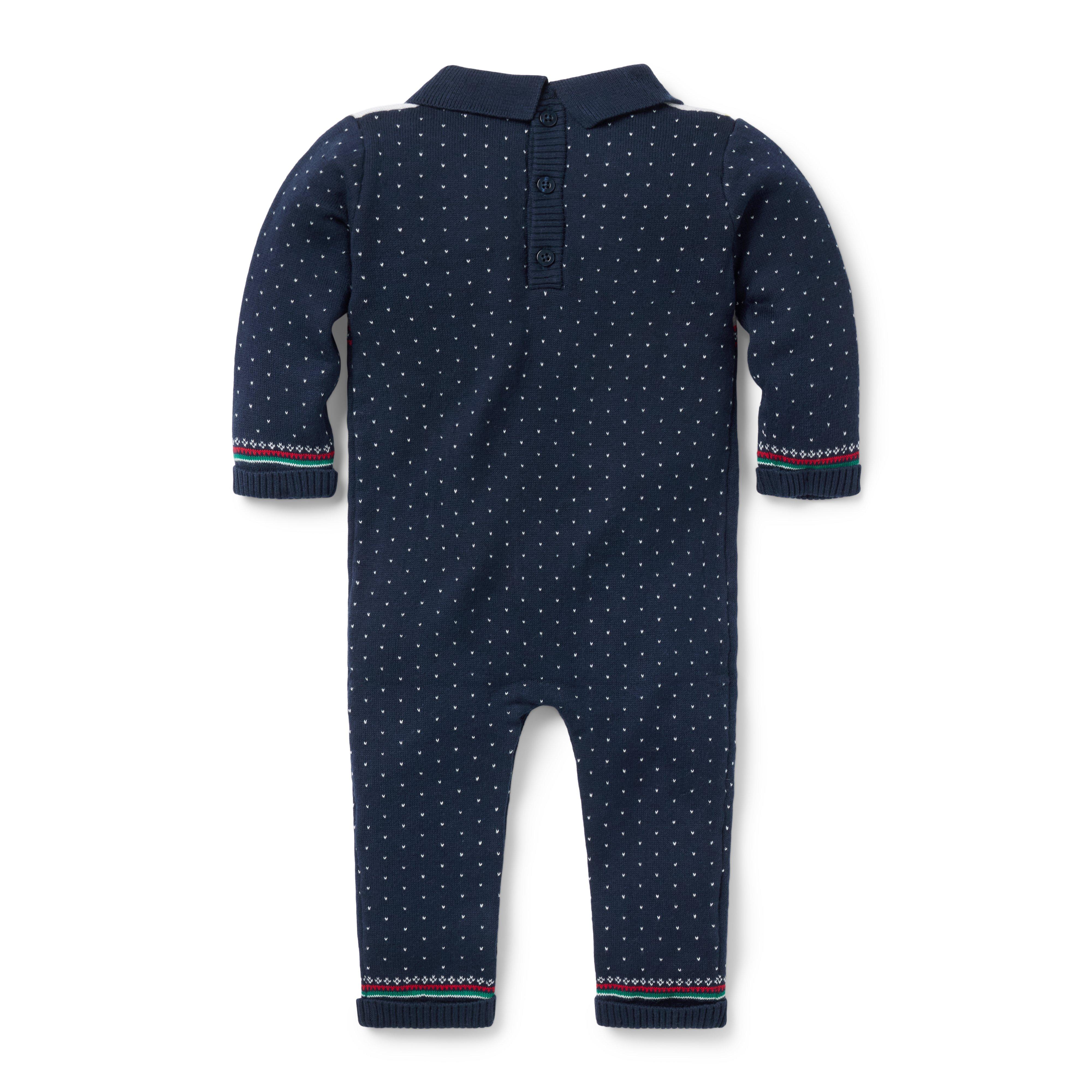 Baby Train Collared One-Piece image number 2