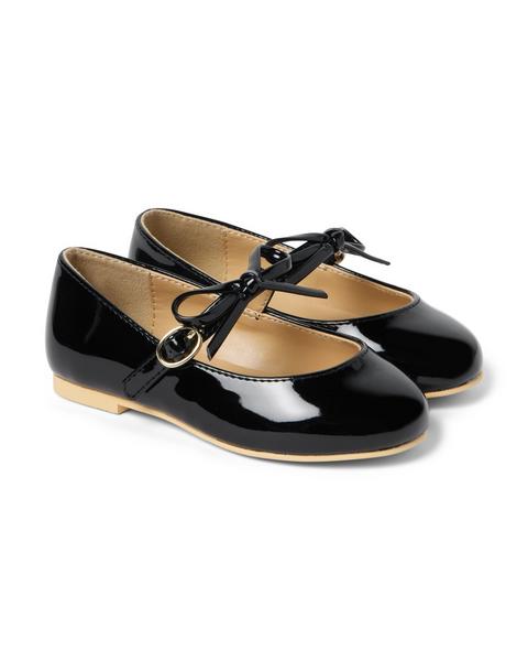 Patent Bow Ballet Flat