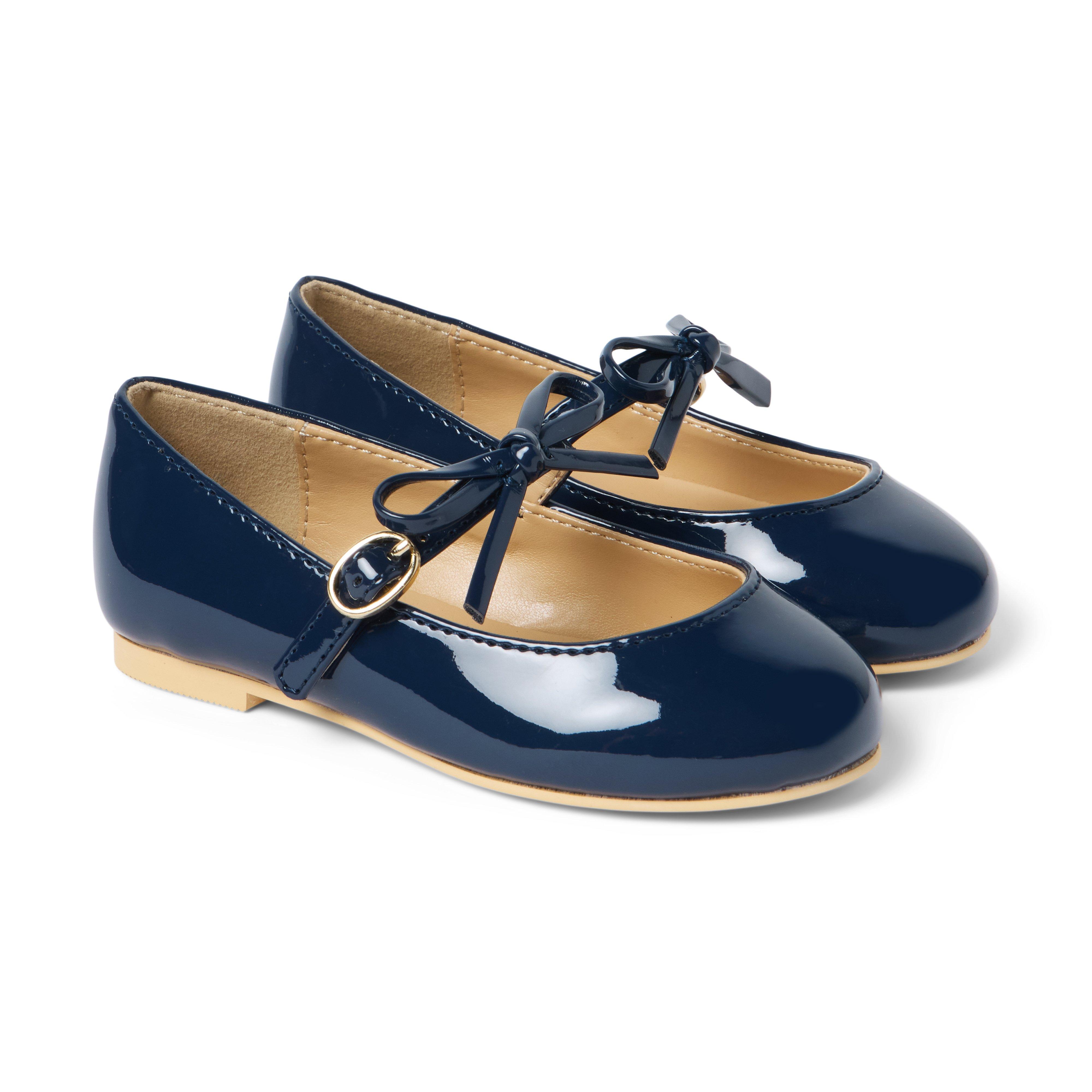 Patent Bow Ballet Flat
