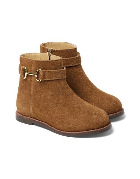 Suede Bridle Bit Bootie