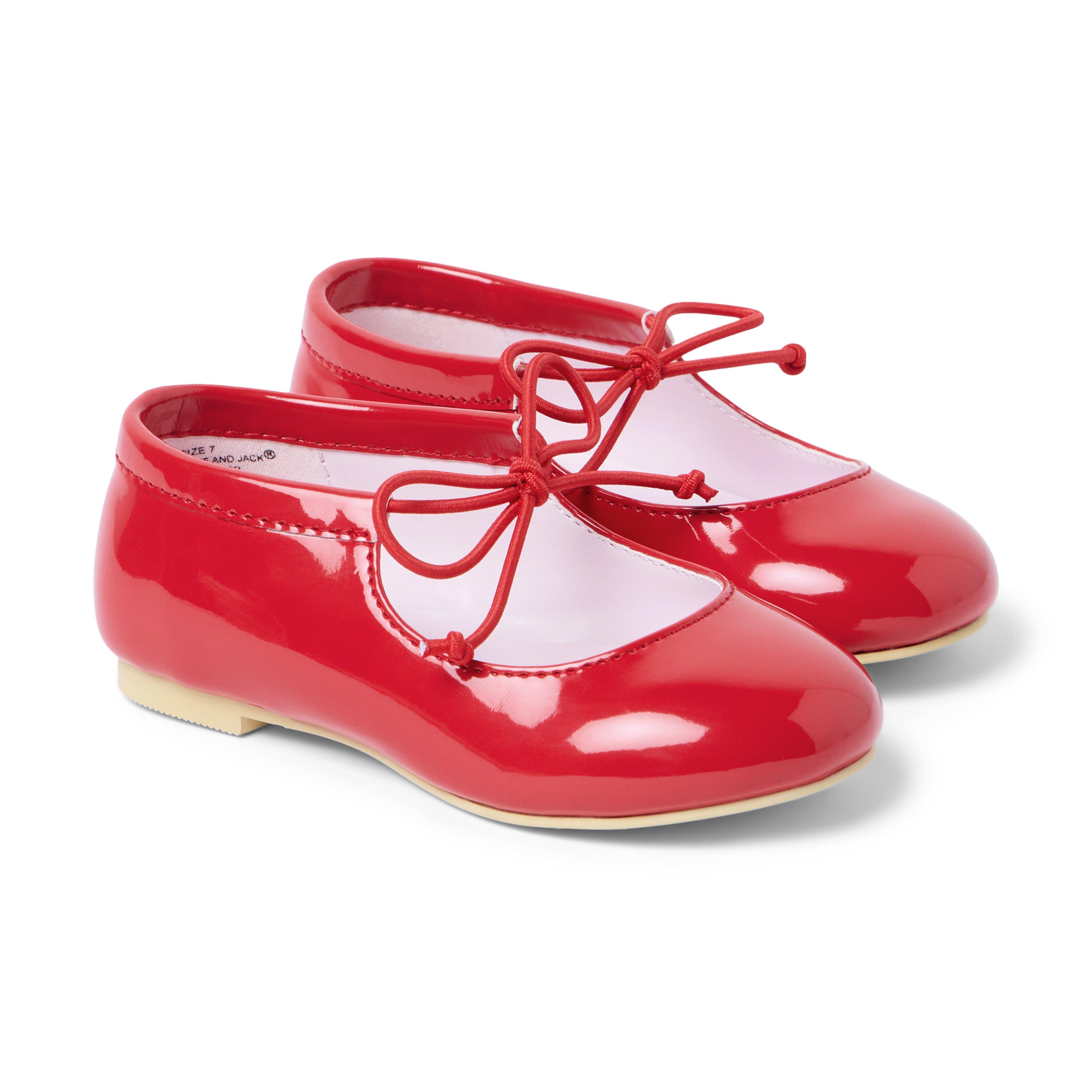 Patent Bow Ballet Flat