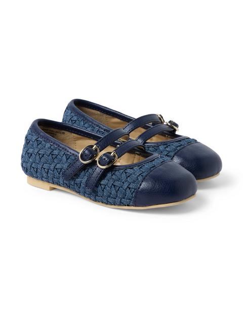 Denim Ballet Flat