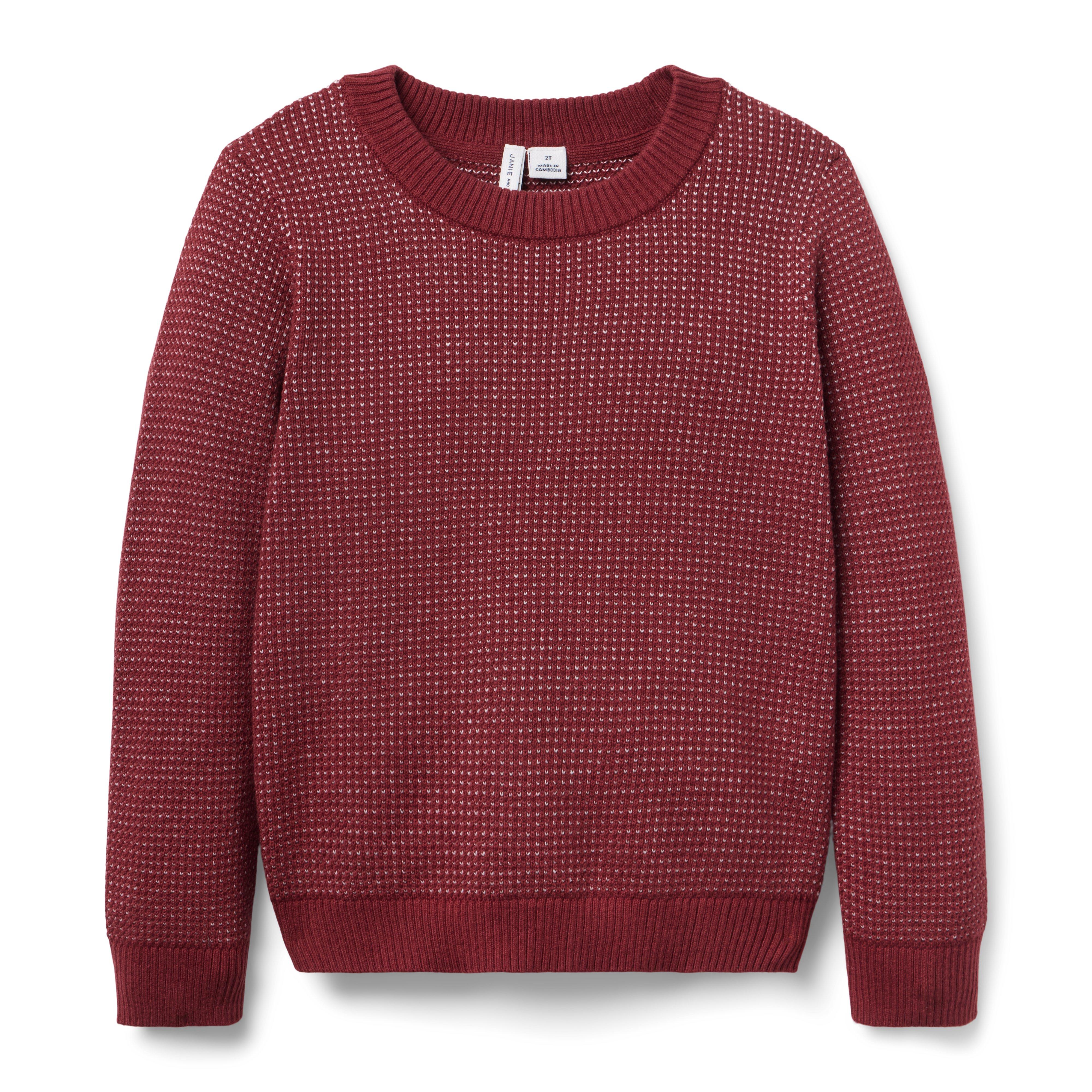 Birdseye Textured Sweater