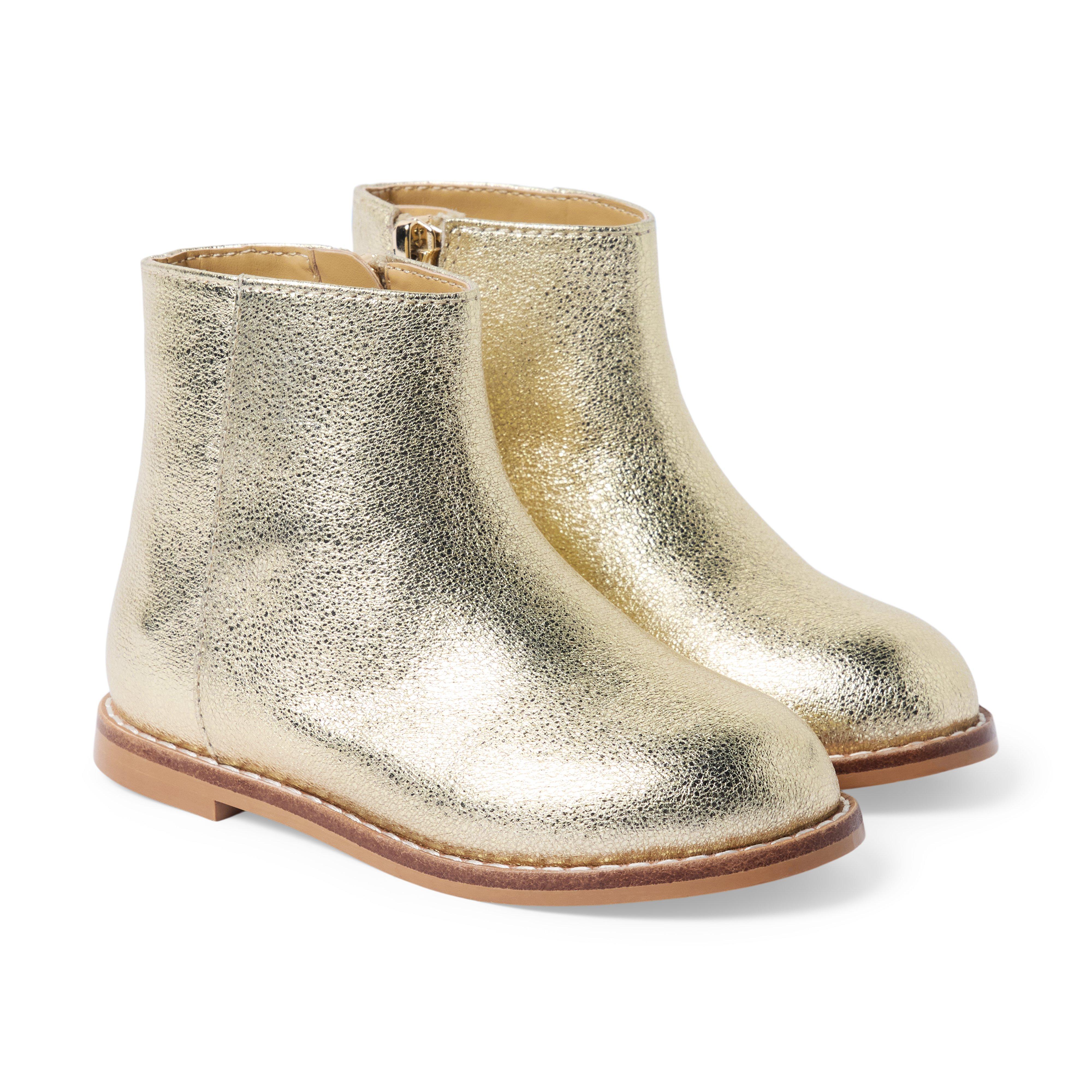 Metallic Bootie