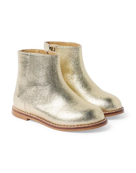 Metallic Bootie