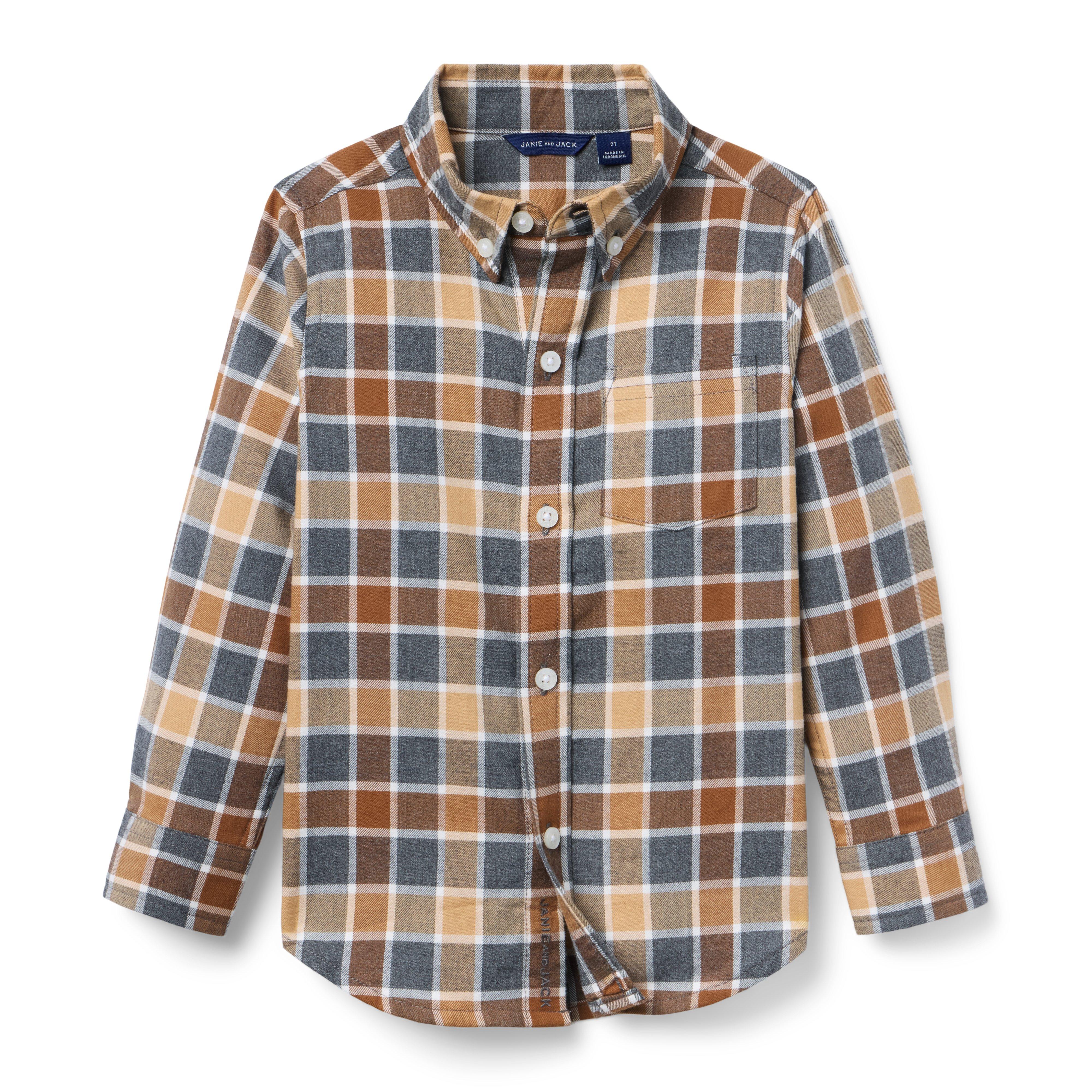 Plaid Flannel Shirt