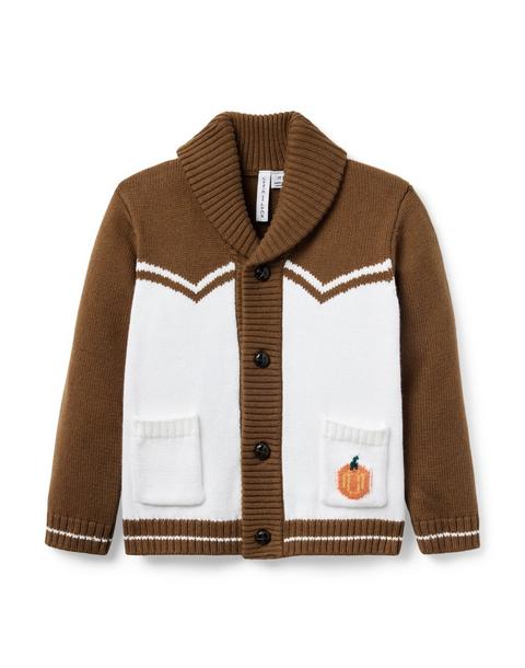 The Iconic Pumpkin Cardigan