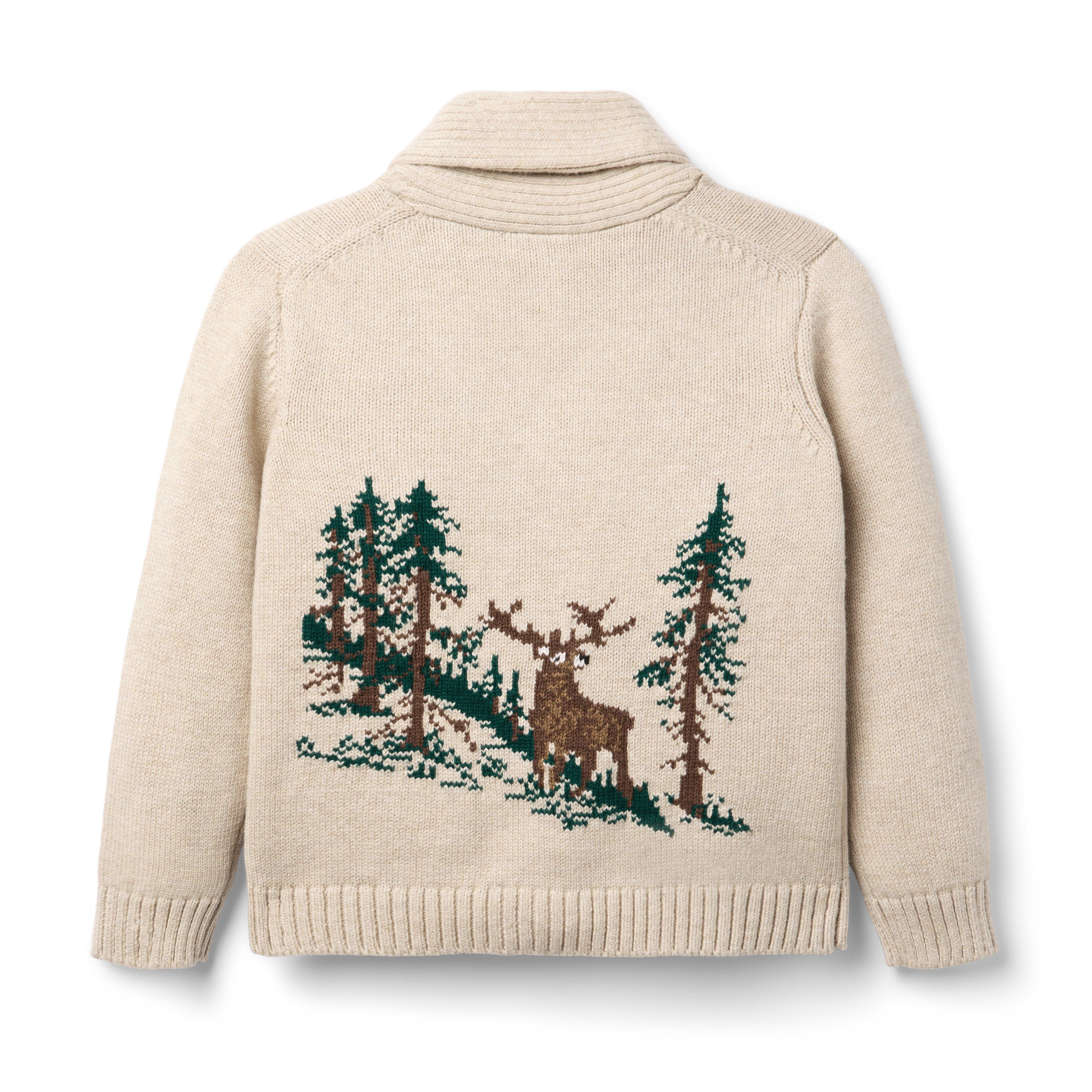 The Cozy Deer Cardigan image number 1