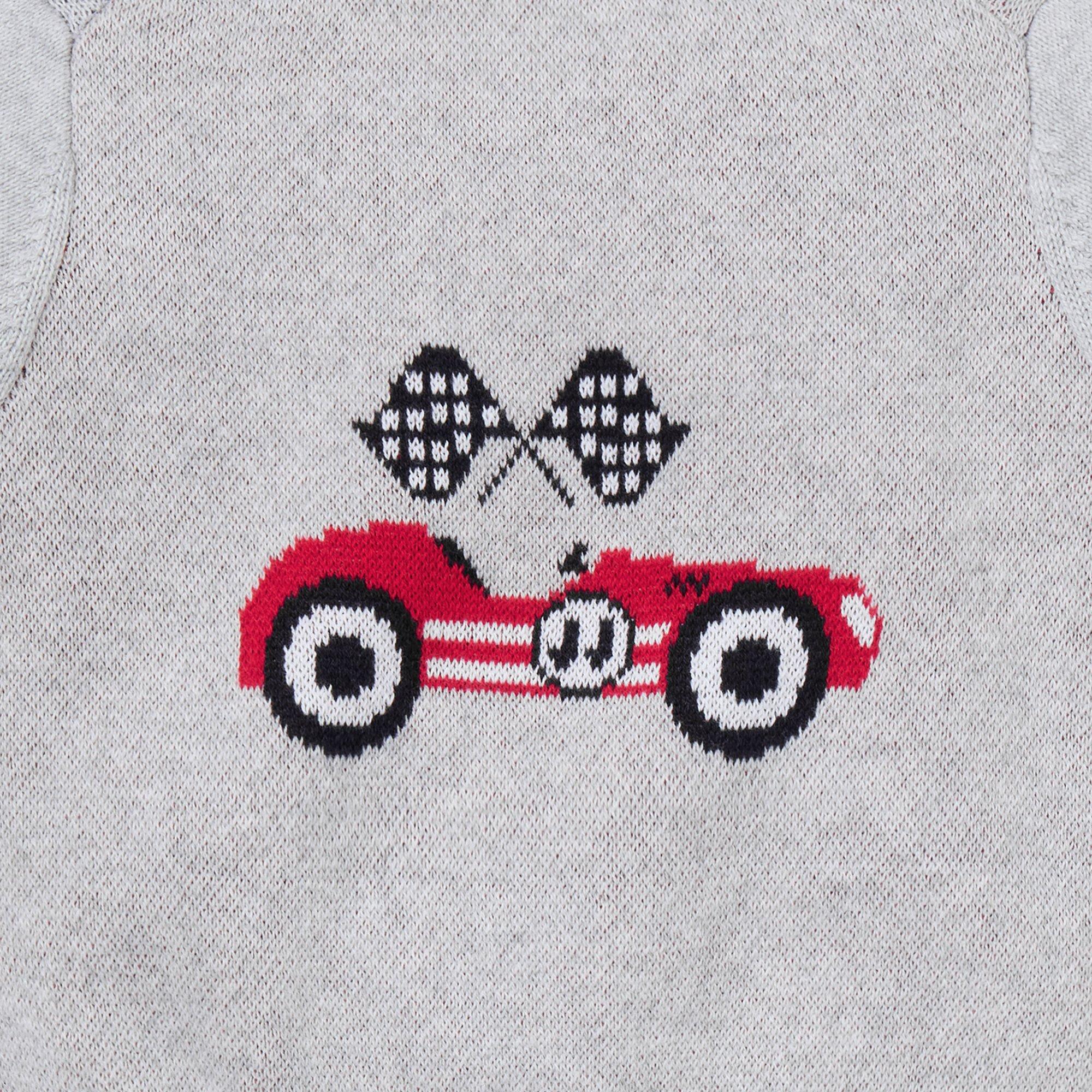 Baby Race Car Cardigan image number 3