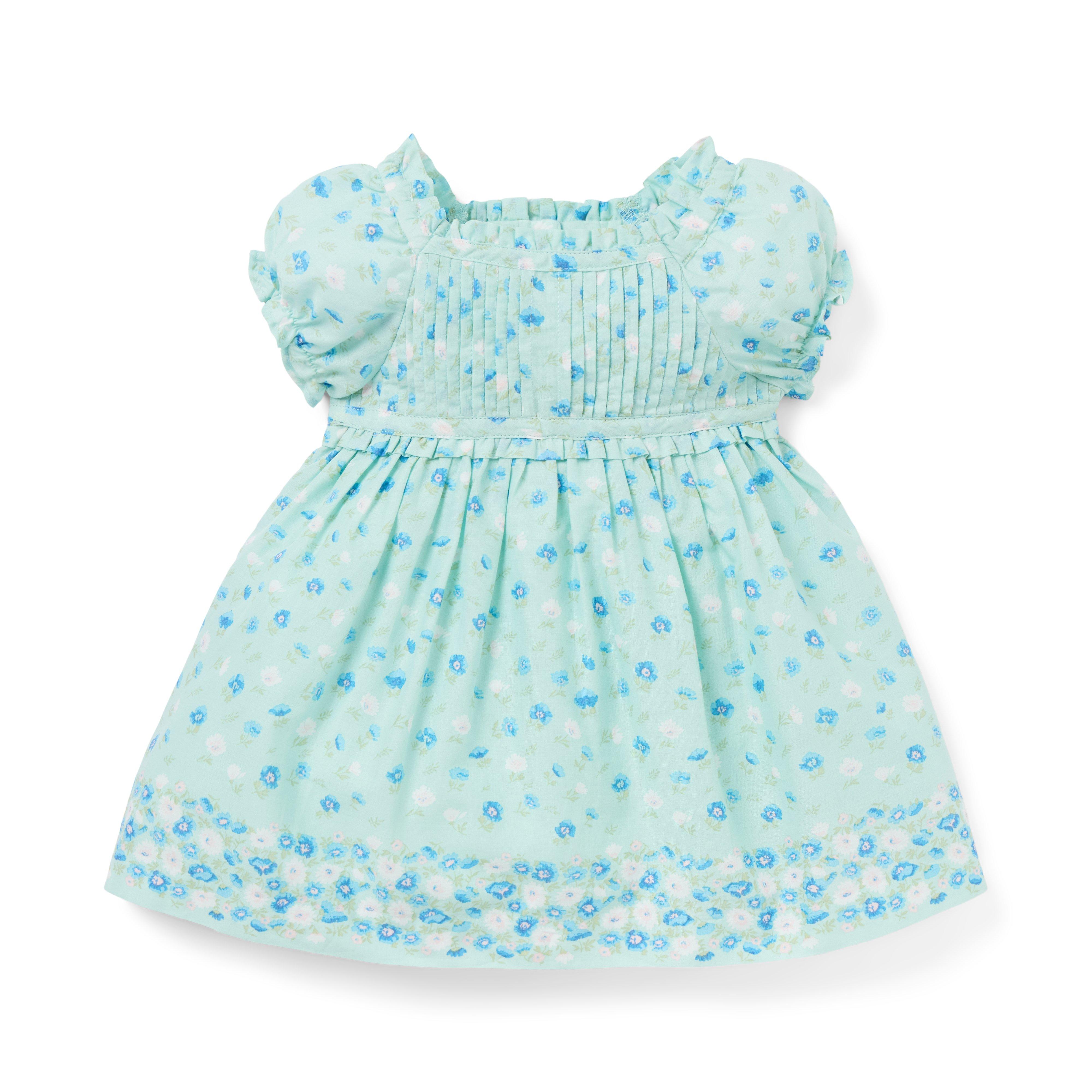 Baby Floral Border Dress