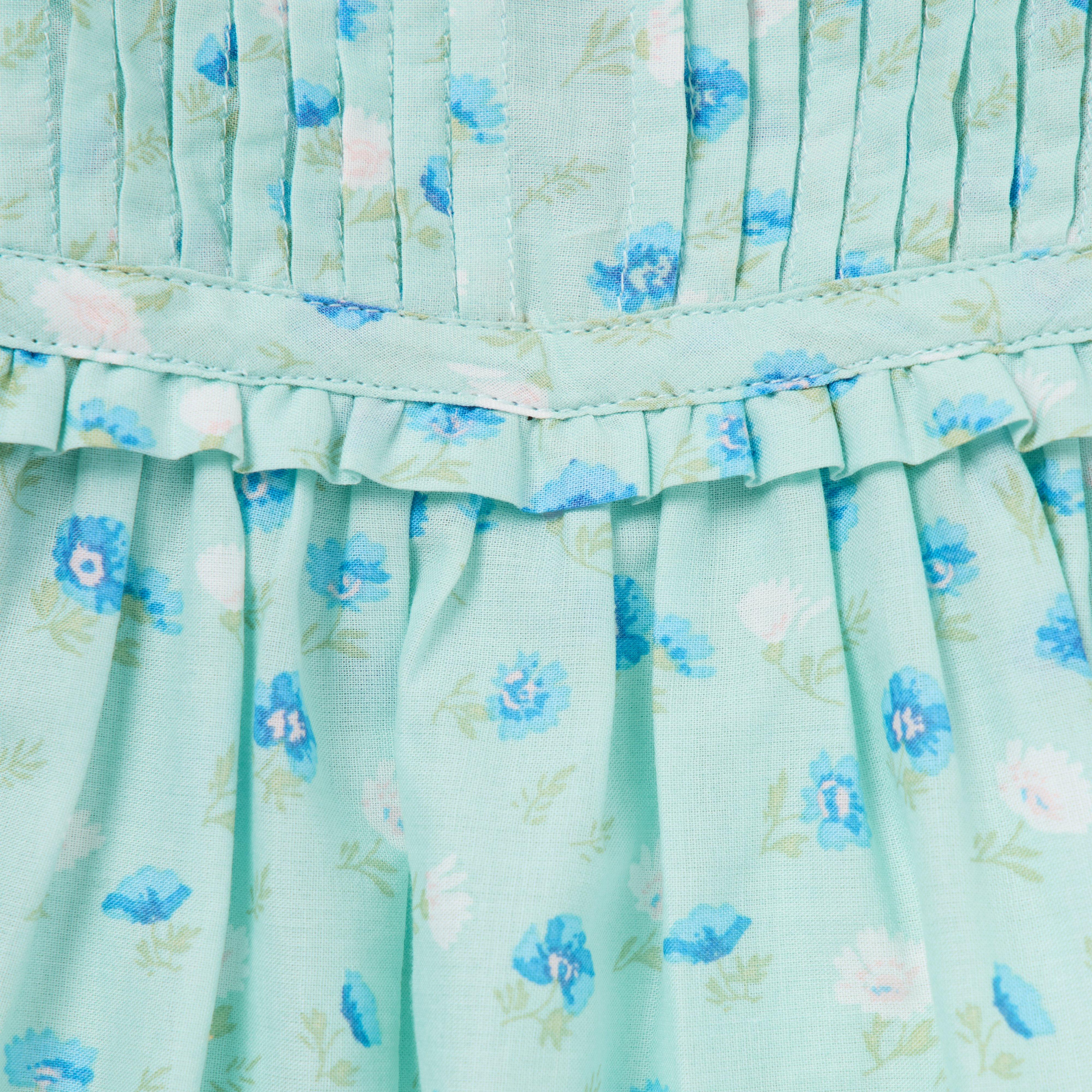 Baby Floral Border Dress image number 1