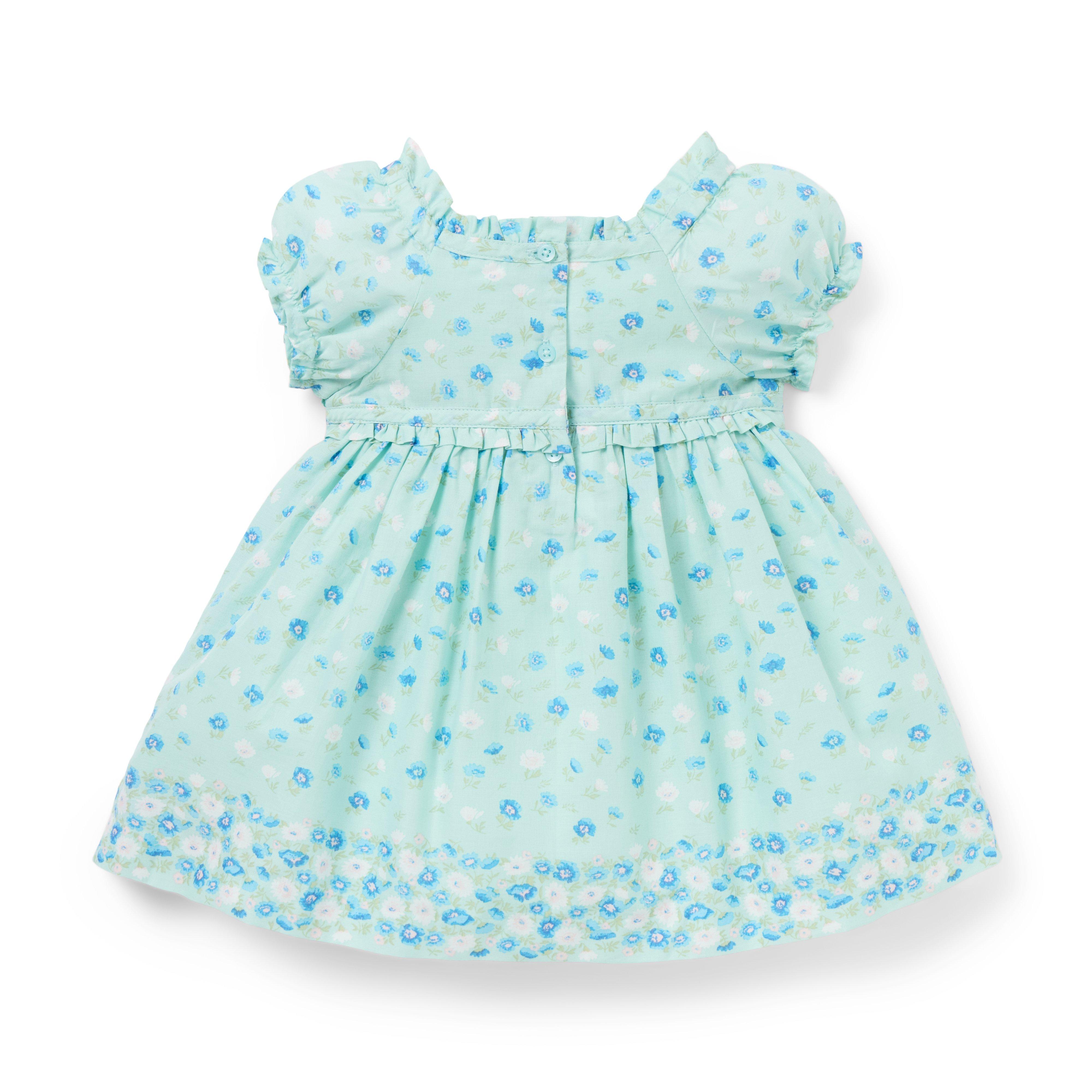 Baby Floral Border Dress image number 3