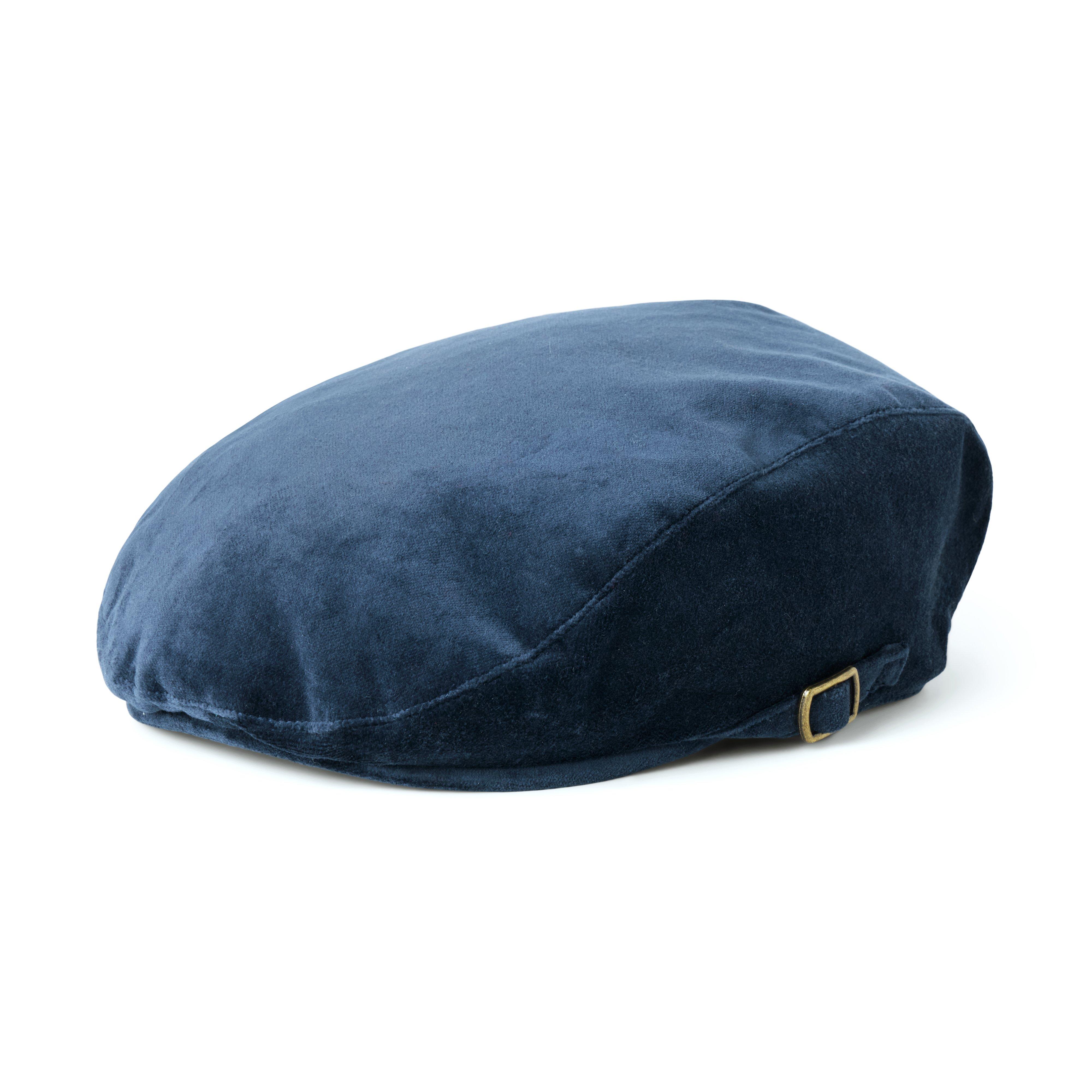Velvet Newsboy Cap