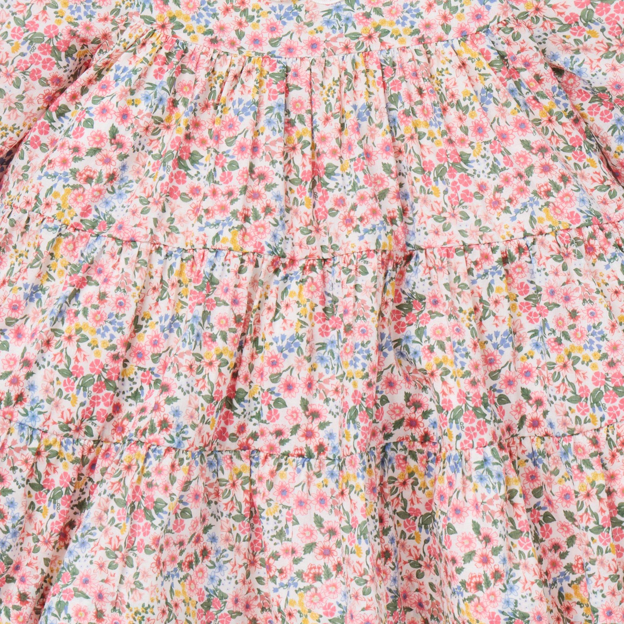 Baby Ditsy Floral Eyelet Collar Dress image number 1