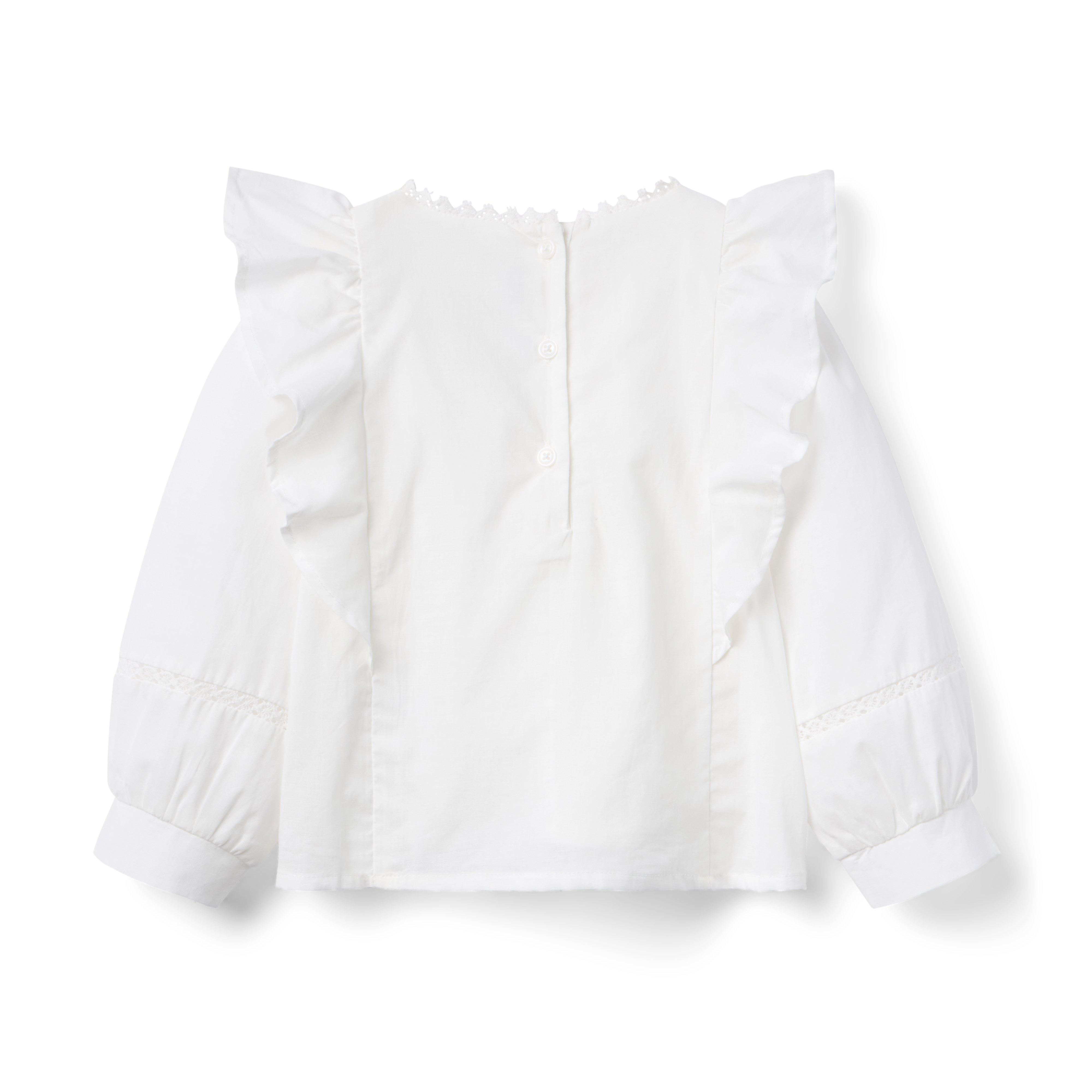 Ruffle Pintuck Top image number 1