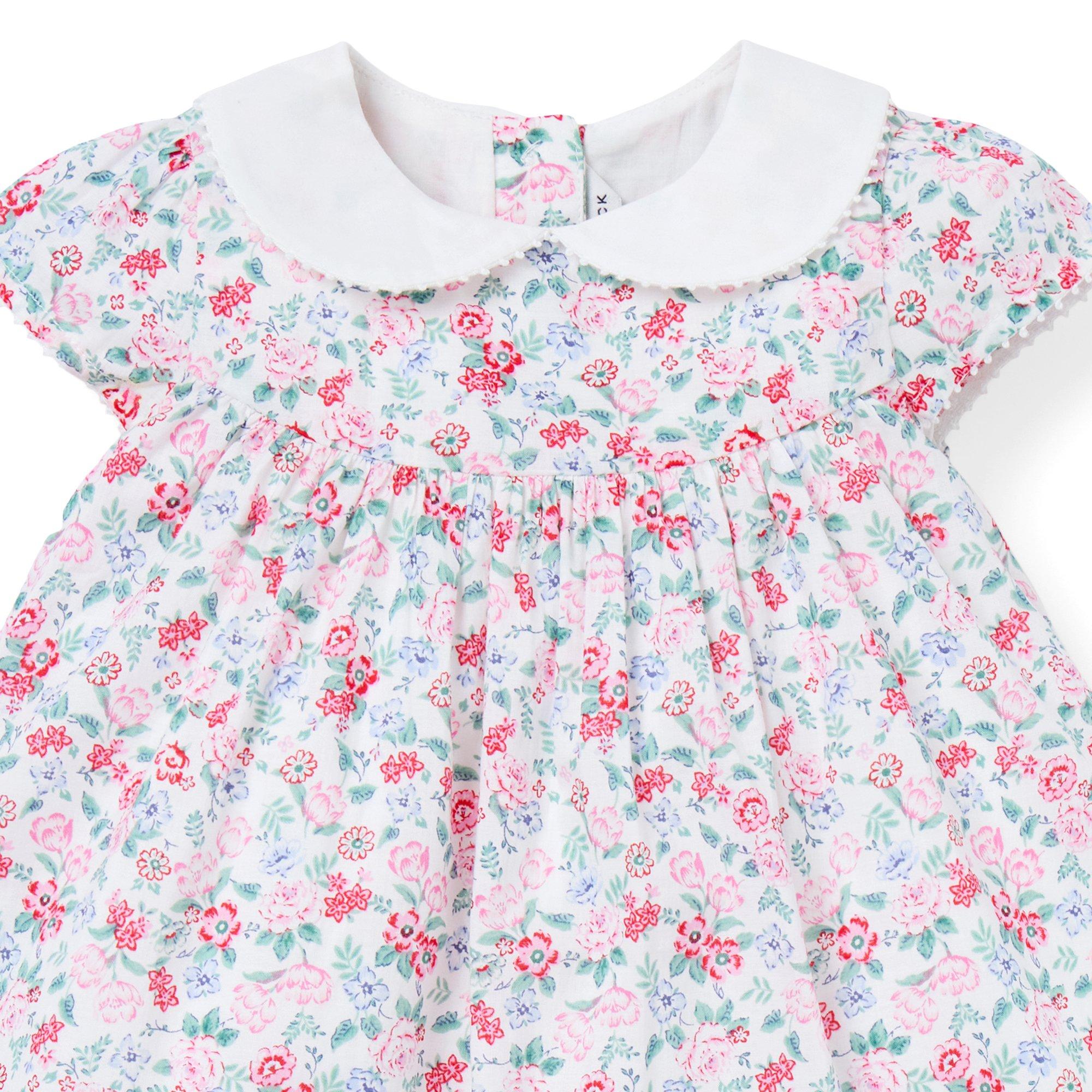 Baby Ditsy Floral Collar Dress image number 2