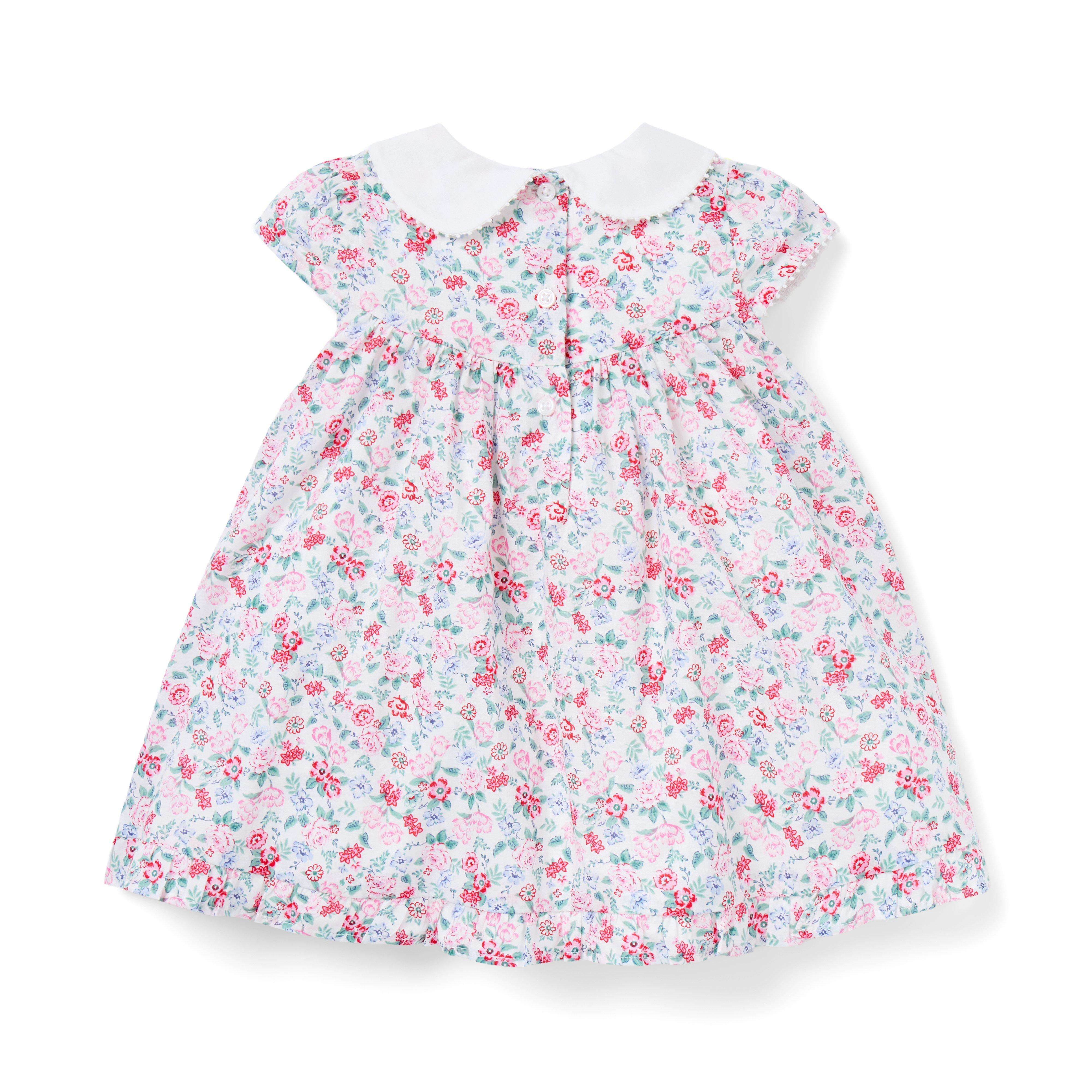Baby Ditsy Floral Collar Dress image number 3