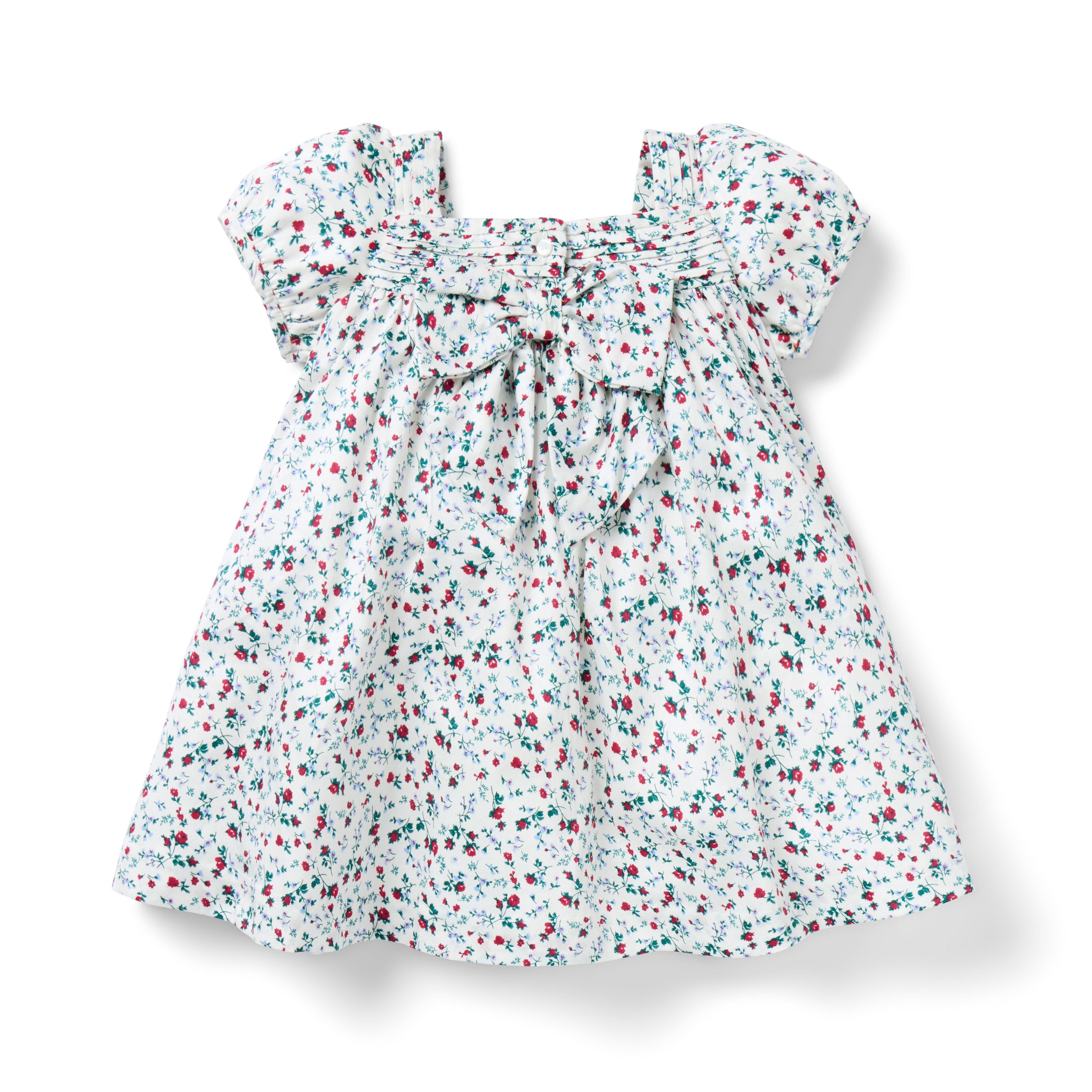 Baby Ditsy Floral Puff Sleeve Dress image number 1