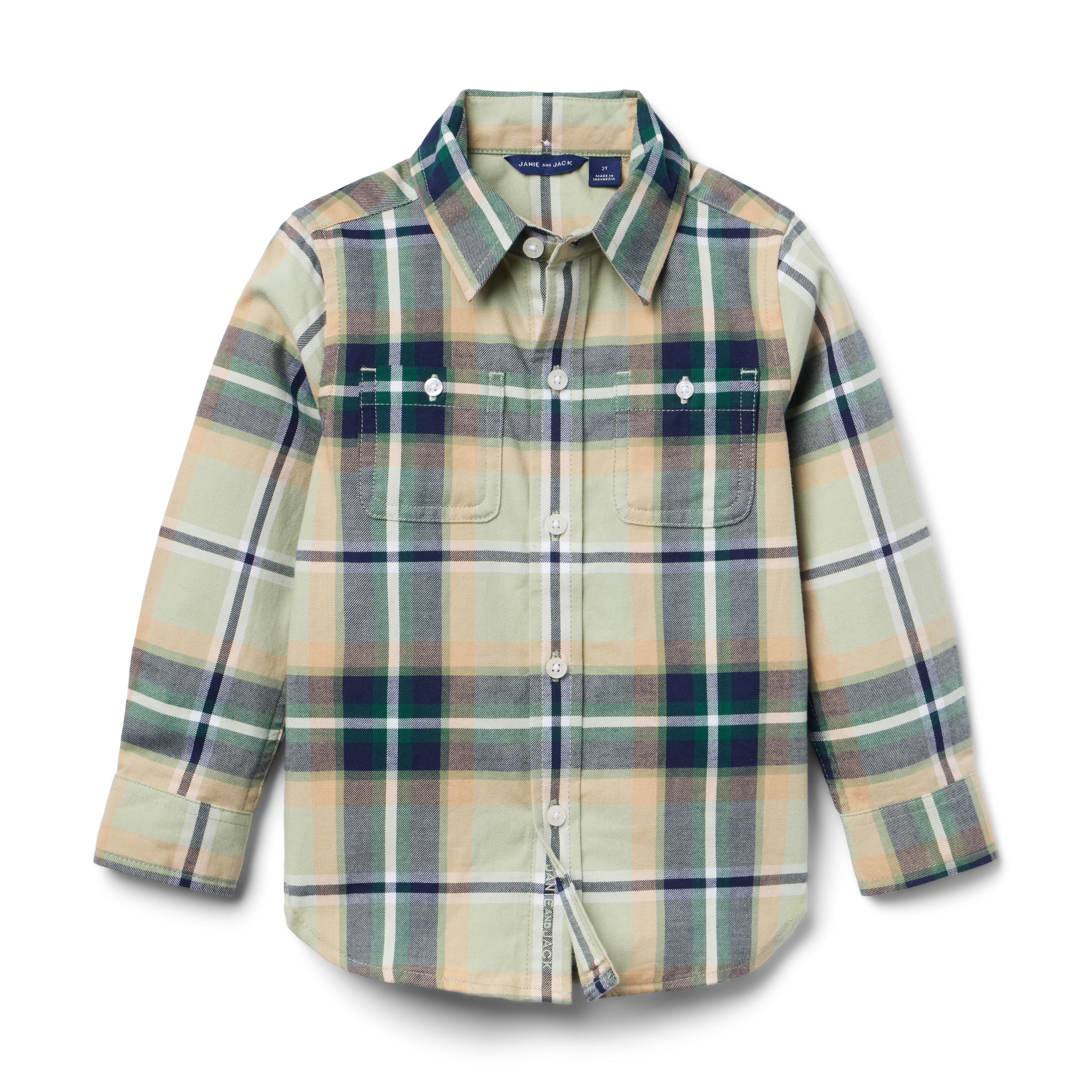 Plaid Flannel Shirt