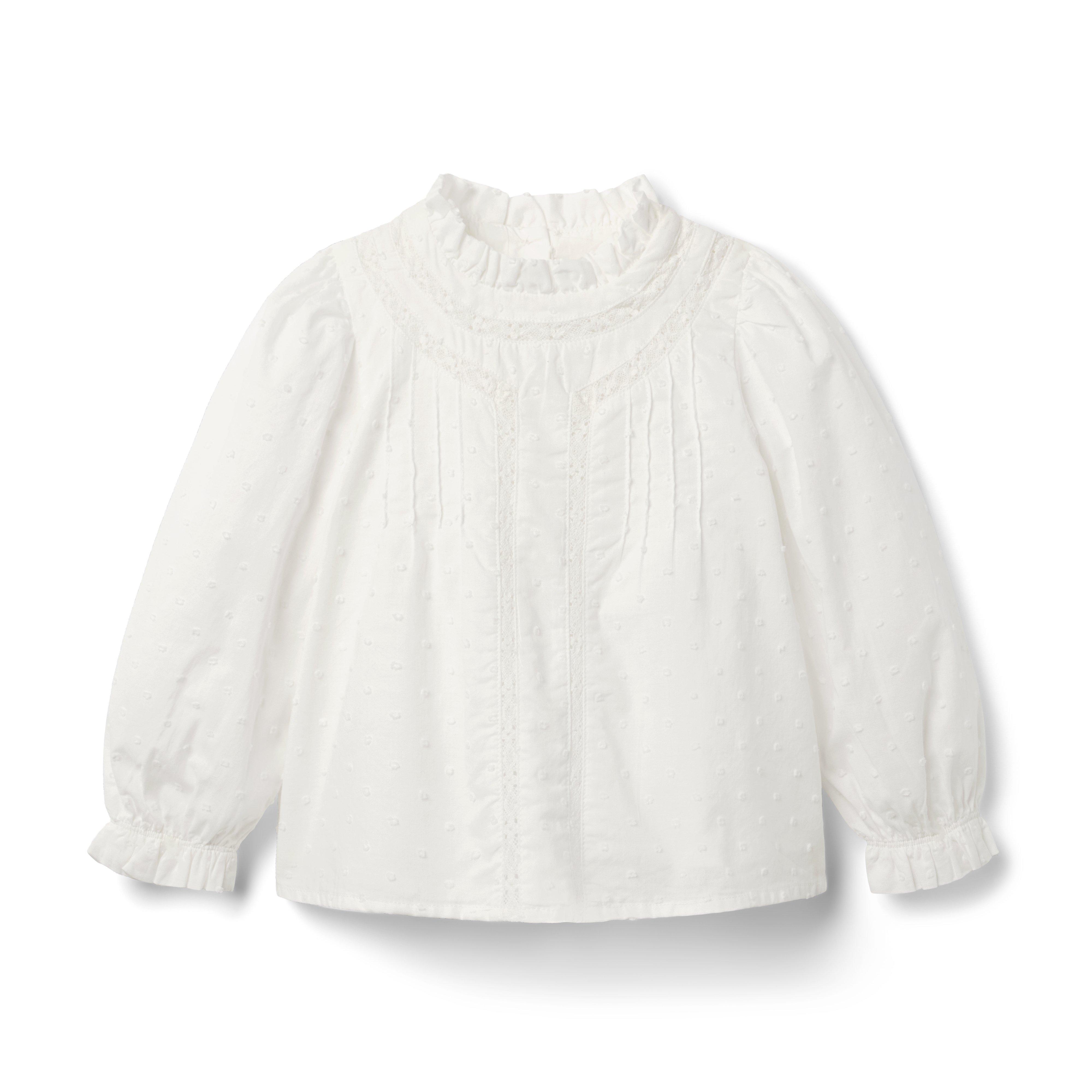 The Pintuck Lace Top