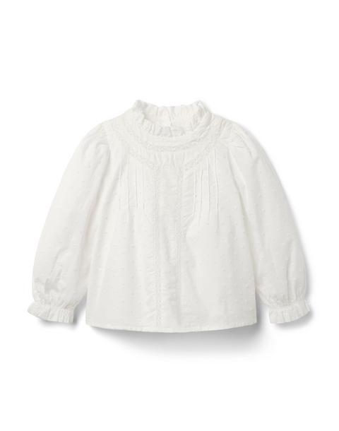 The Pintuck Lace Top
