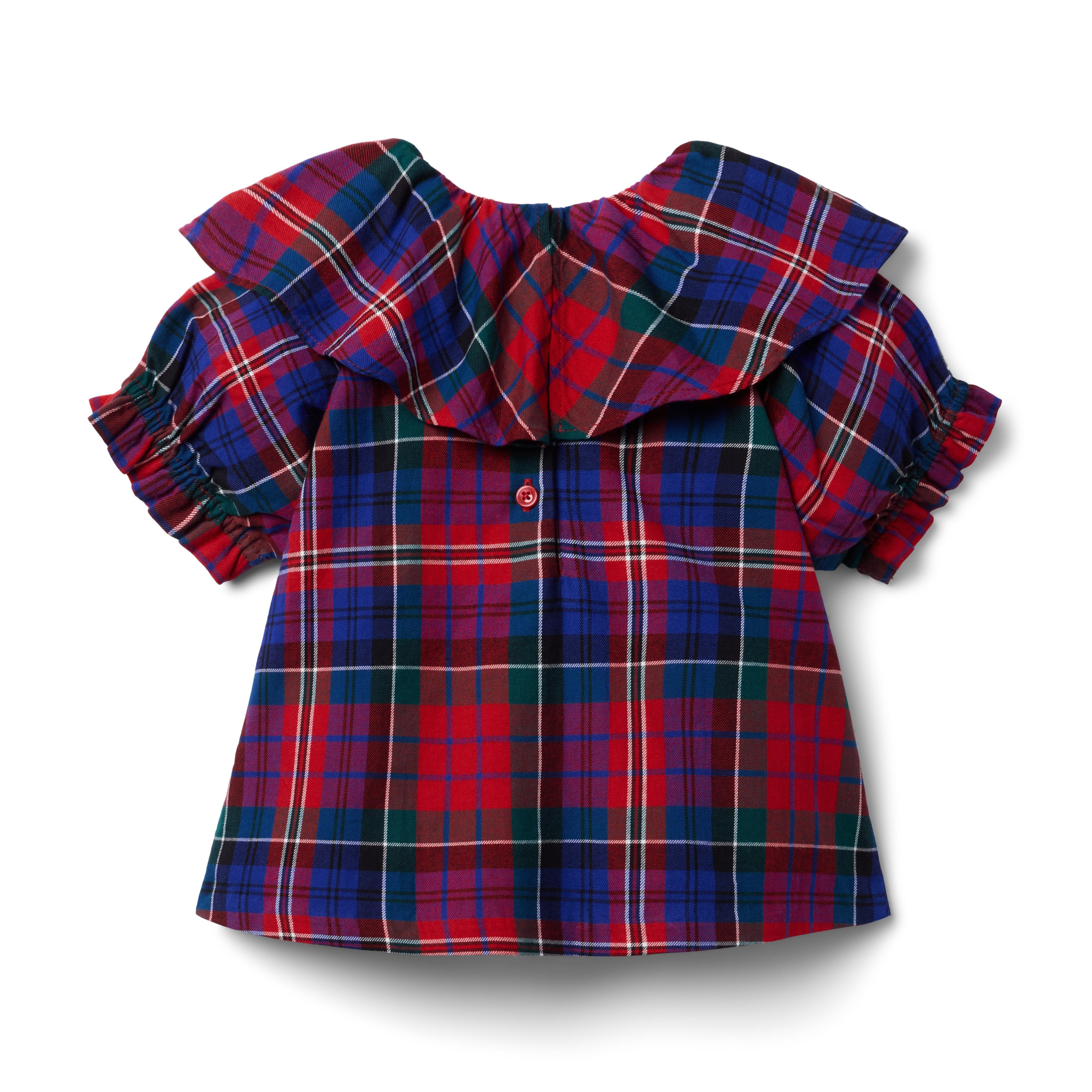 The Tartan Collar Bow Top image number 2