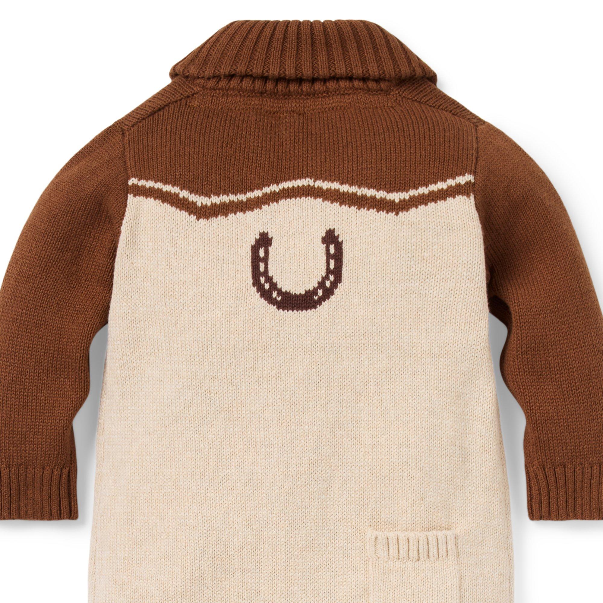 Baby Western Sweater One-Piece image number 2