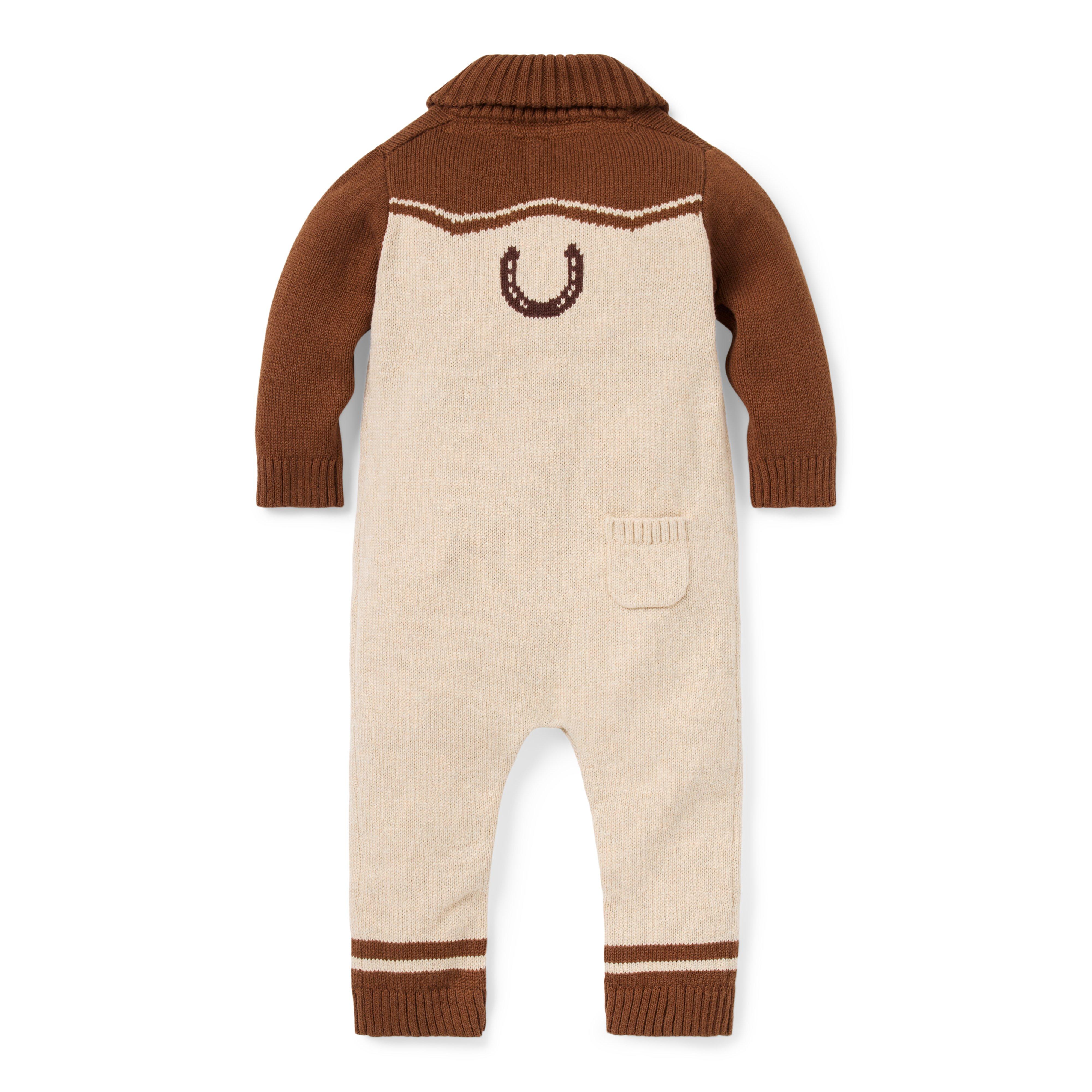 Baby Western Sweater One-Piece image number 3